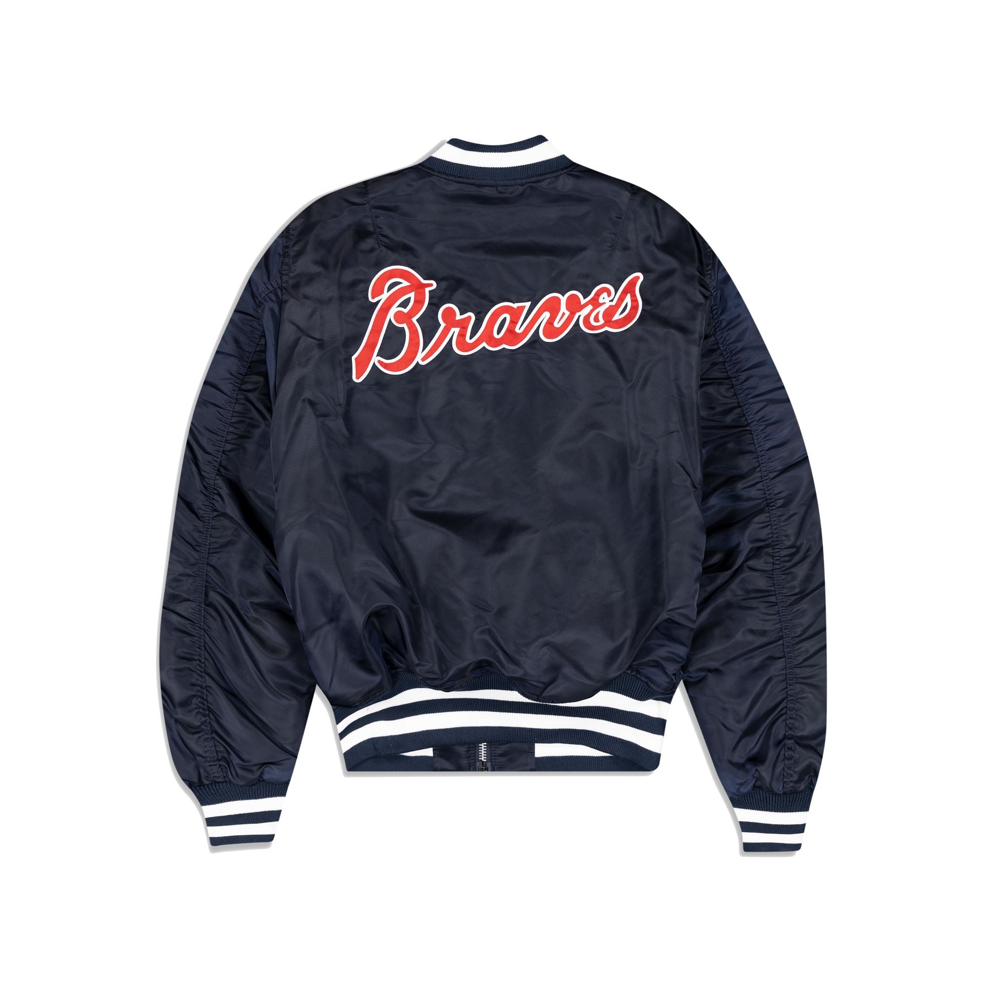 Alpha Industries X Atlanta Braves MA-1 Bomber Jacket - Image 2