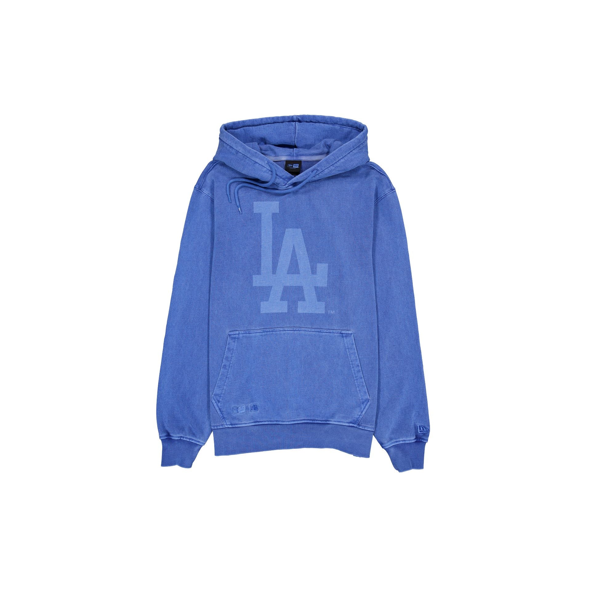Los Angeles Dodgers Pigment Logo Blue Quartz Hoodie - Image 2