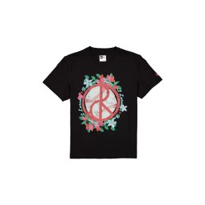 Tecolotes de los Dos Laredos Black Floral T-Shirt