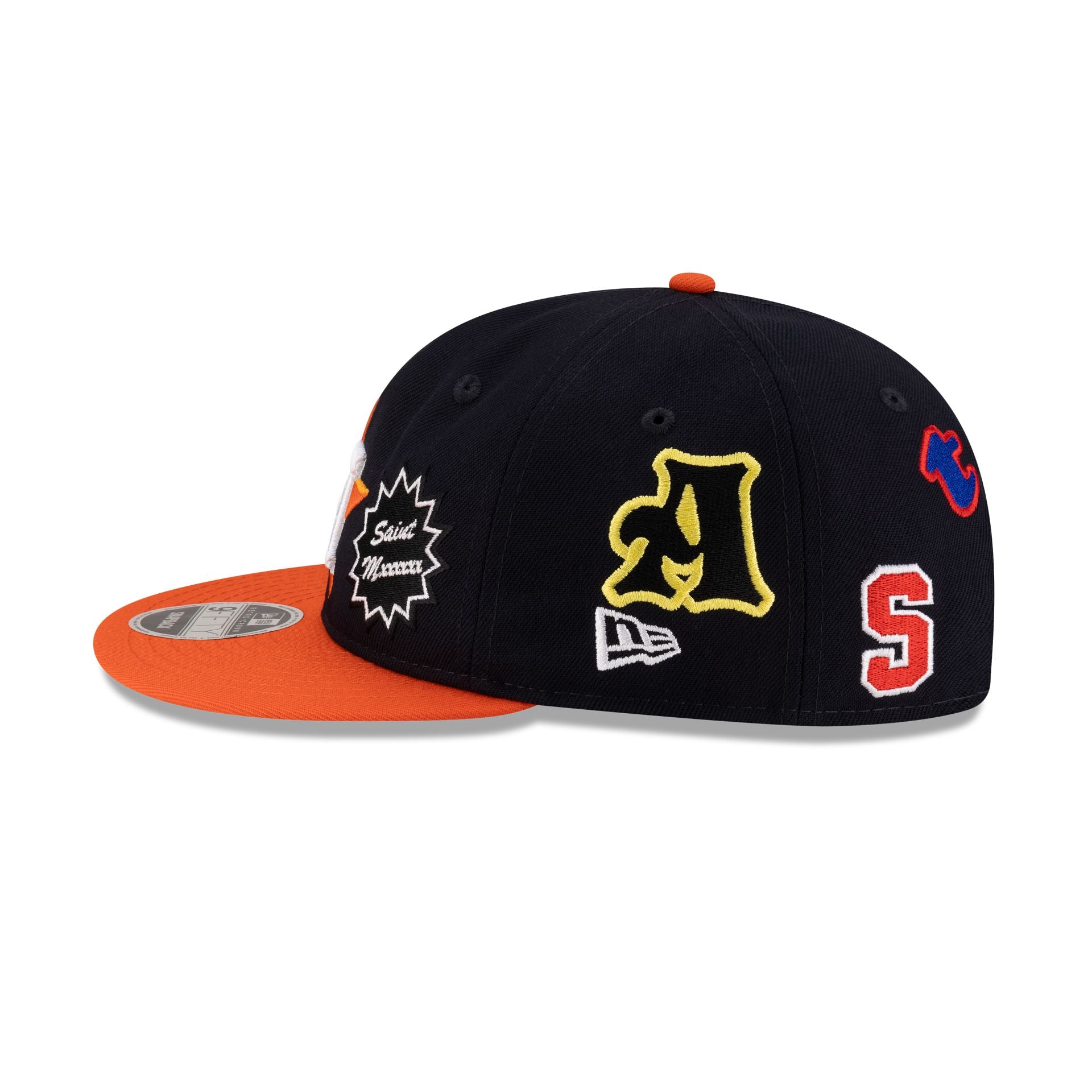 ©SAINT Mxxxxxx x Houston Astros Retro Crown 9FIFTY Snapback Hat - Image 4