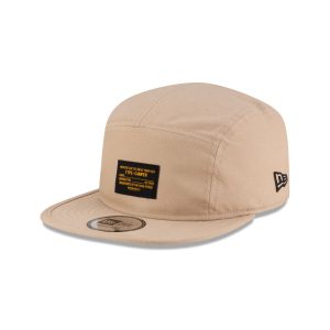 New Era Cap Beige Label Camper Strapback Hat
