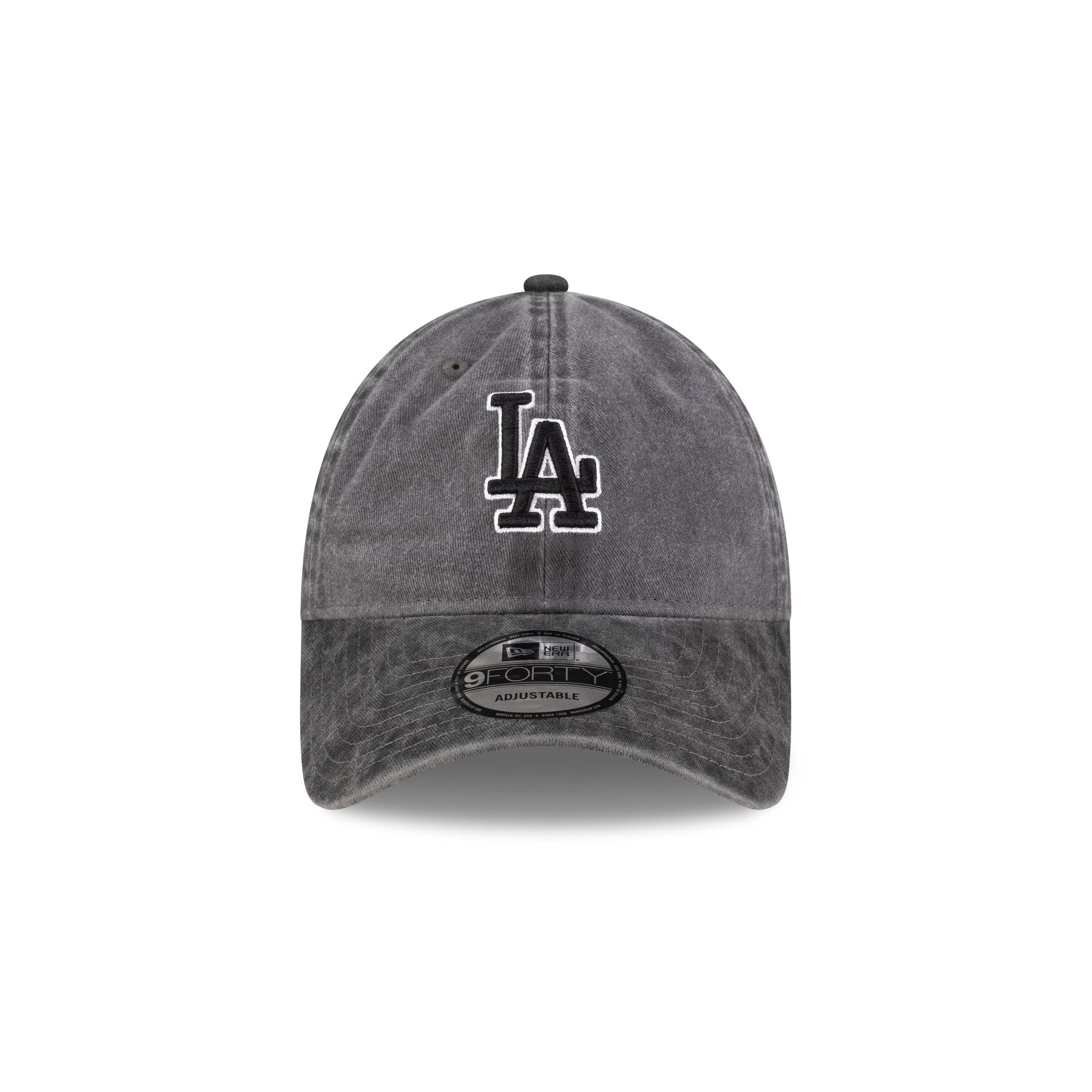 Los Angeles Dodgers Lived In Gray 9FORTY Adjustable Hat - Image 2