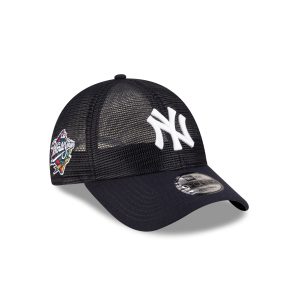 New York Yankees Navy Mesh 9FORTY Snapback Hat