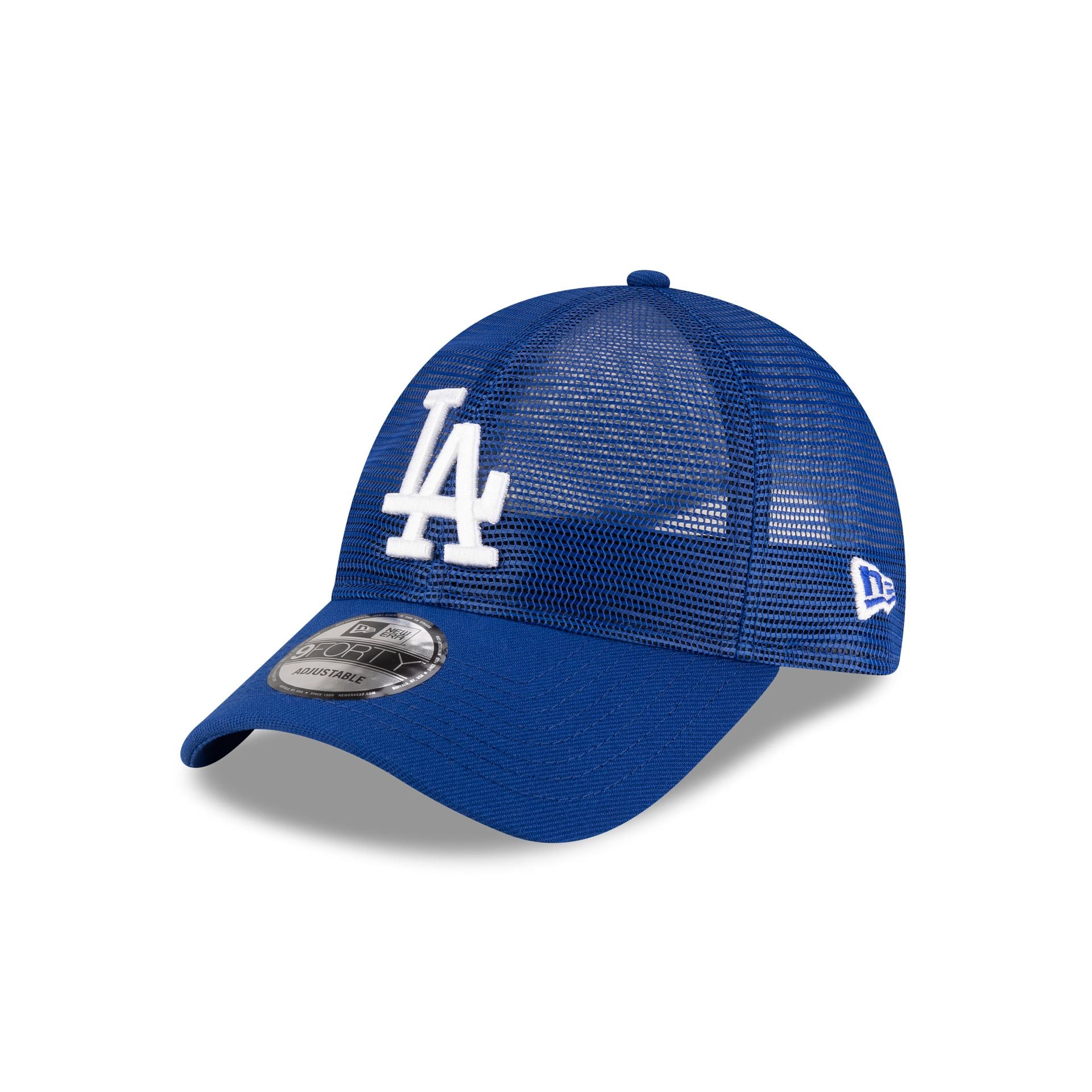 Los Angeles Dodgers Royal Blue Mesh 9FORTY Snapback Hat - Image 3