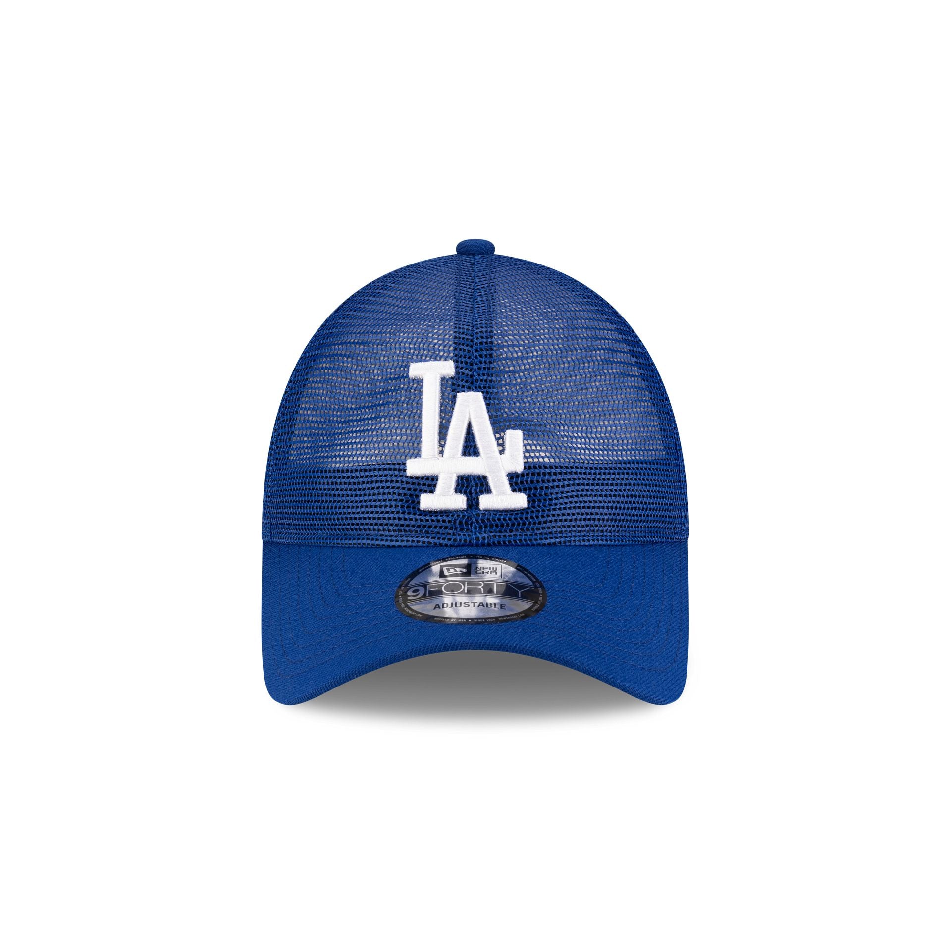 Los Angeles Dodgers Royal Blue Mesh 9FORTY Snapback Hat - Image 2