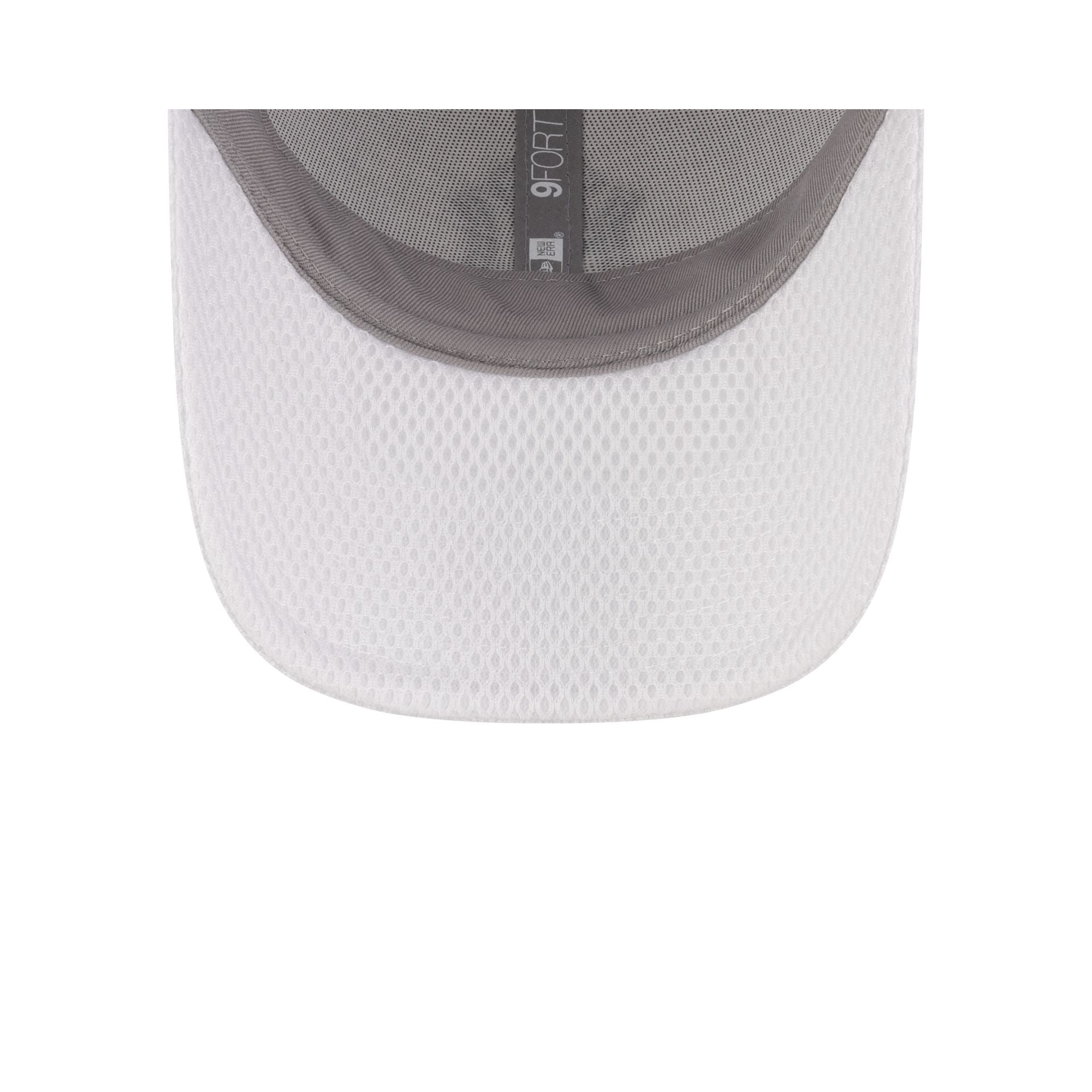 New York Yankees Air Mesh White 9FORTY Strapback Hat - Image 7