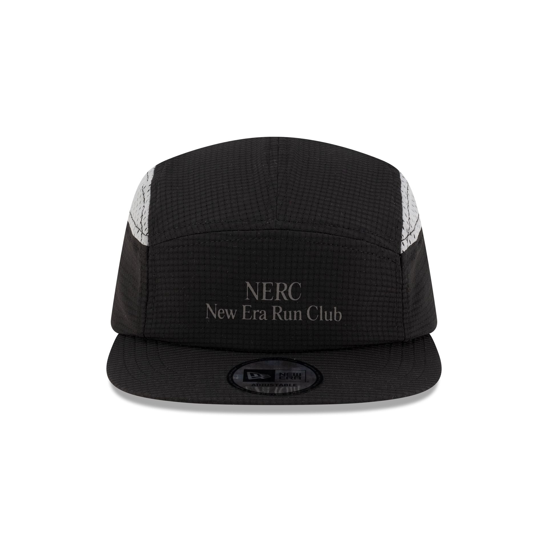 New Era Cap Run Club Black Camper Strapback Hat - Image 2