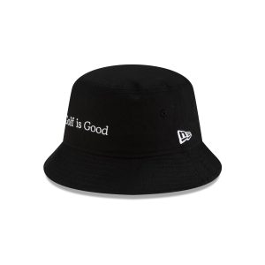 New Era Cap Golf is Good Black Bucket Hat