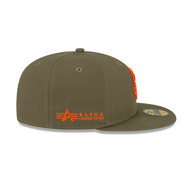 Alpha Industries X San Diego Padres Green 59FIFTY Fitted Hat - Image 5