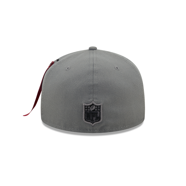 Alpha Industries X Cincinnati Bengals Gray 59FIFTY Fitted Hat - Image 6