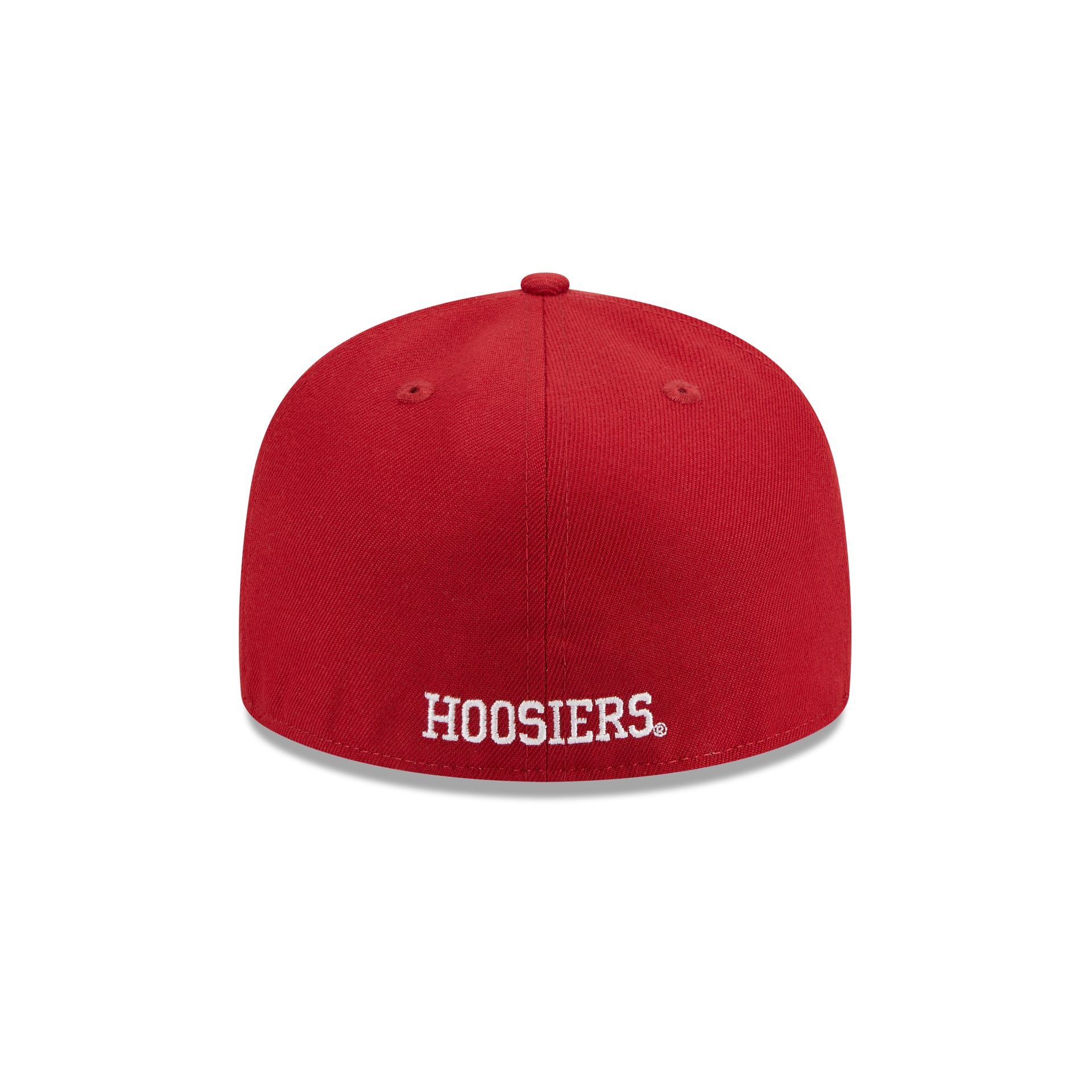 Indiana Hoosiers Red 59FIFTY Fitted Hat - Image 6