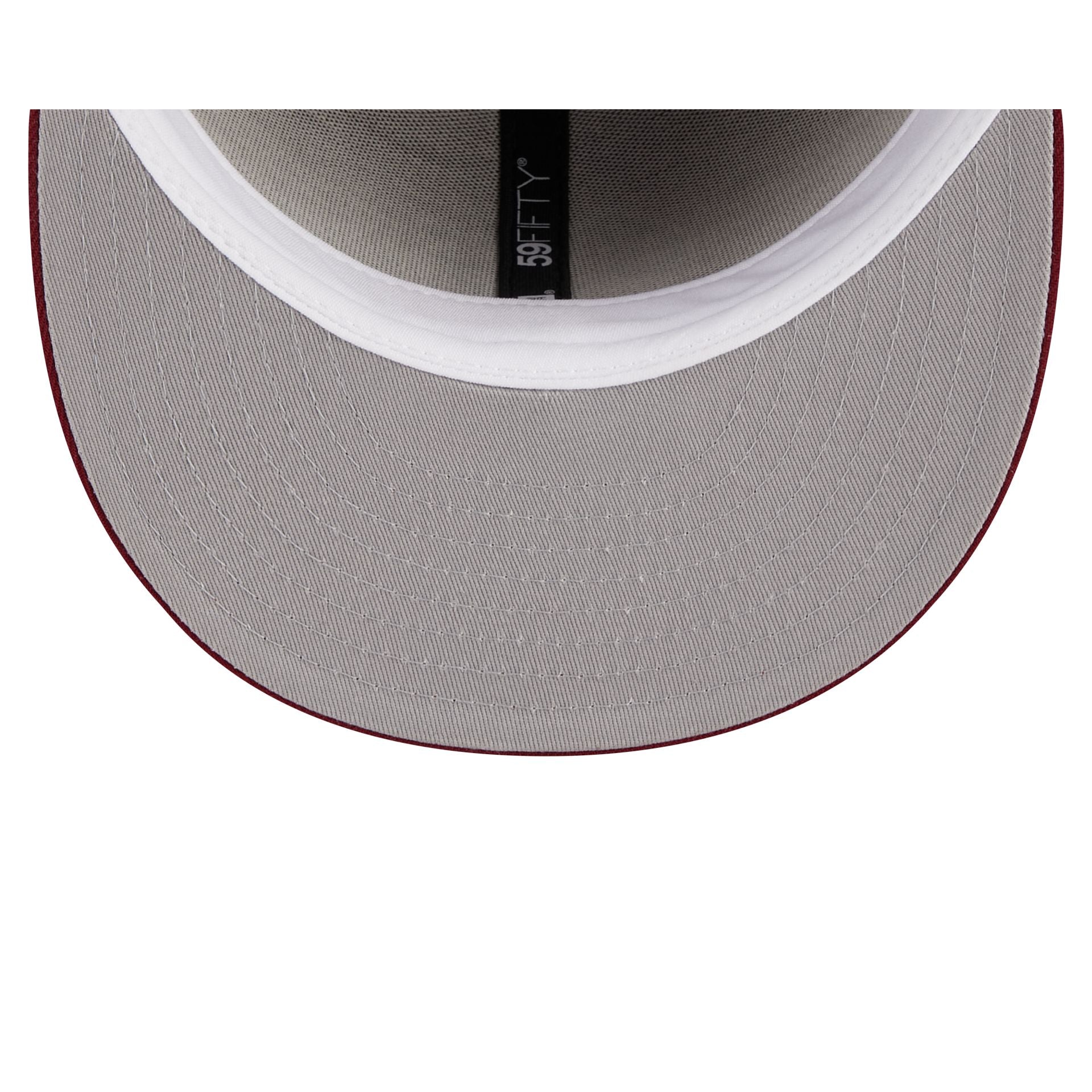 Florida State Seminoles Garnet 59FIFTY Fitted Hat - Image 7
