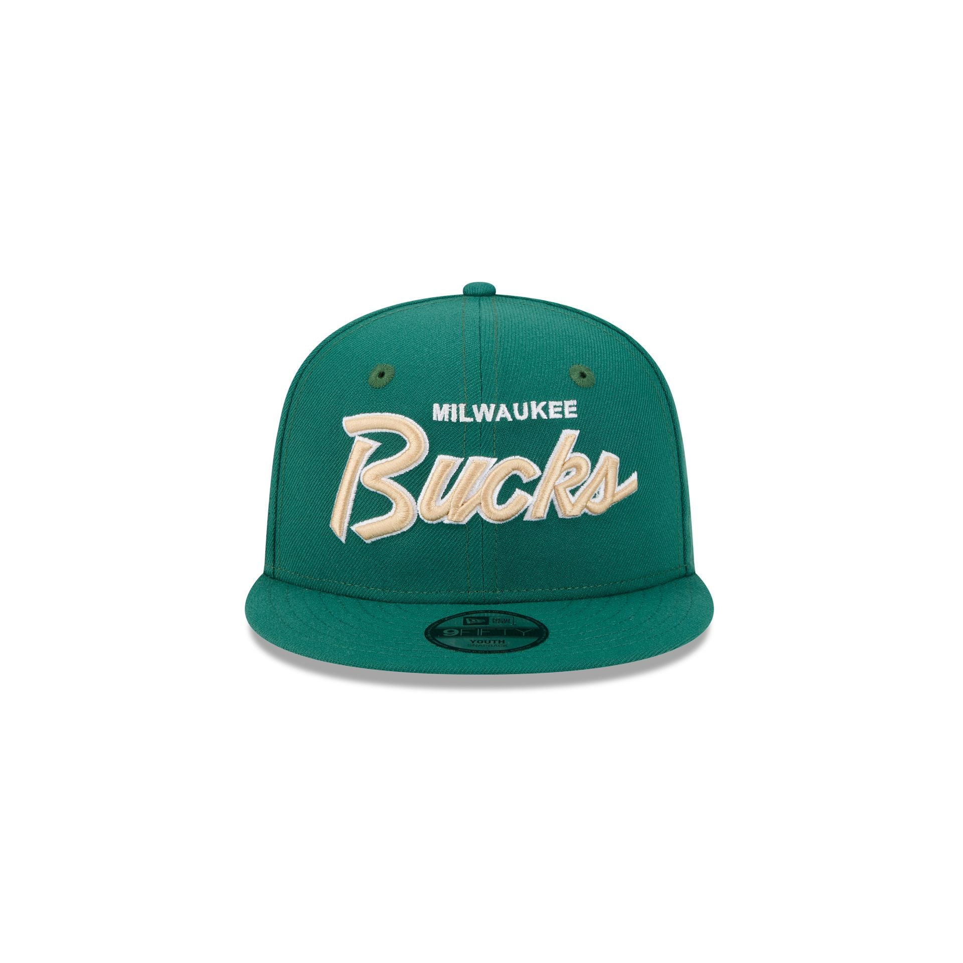Milwaukee Bucks Script Kids 9FIFTY Snapback Hat - Image 2