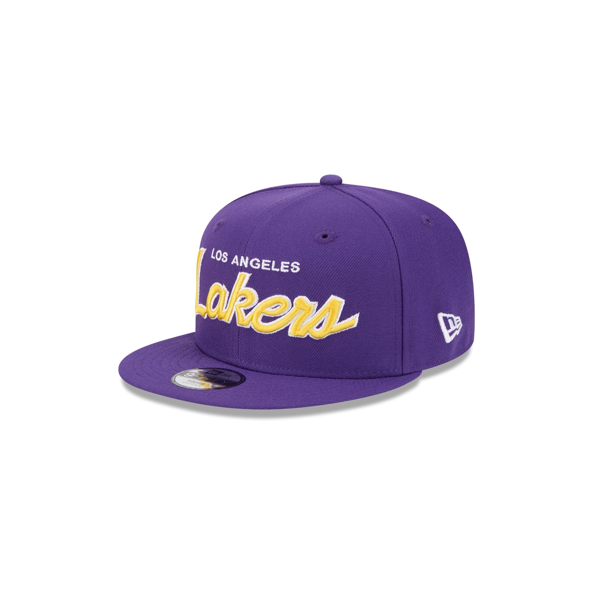Los Angeles Lakers Script Kids 9FIFTY Snapback Hat - Image 3