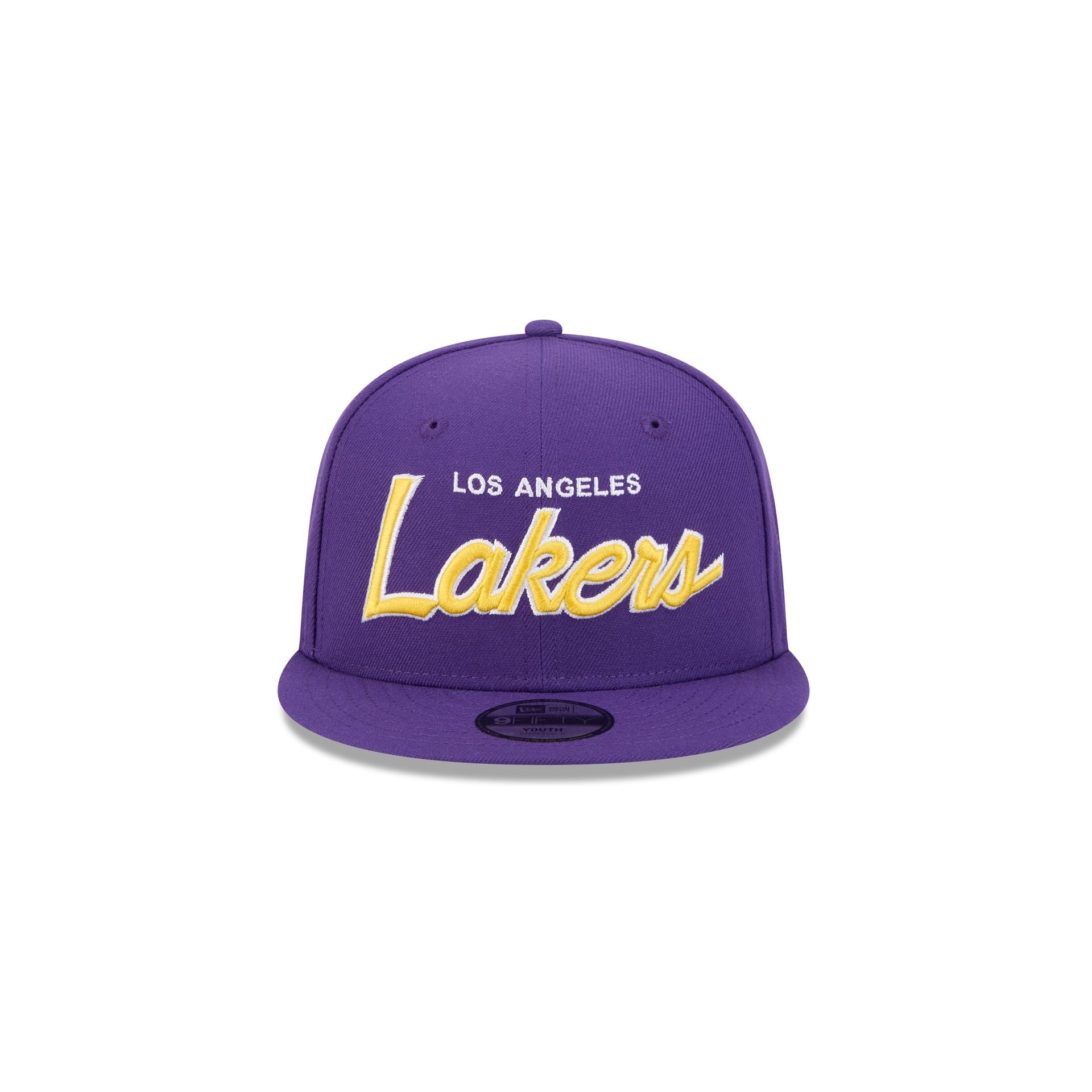 Los Angeles Lakers Script Kids 9FIFTY Snapback Hat - Image 2