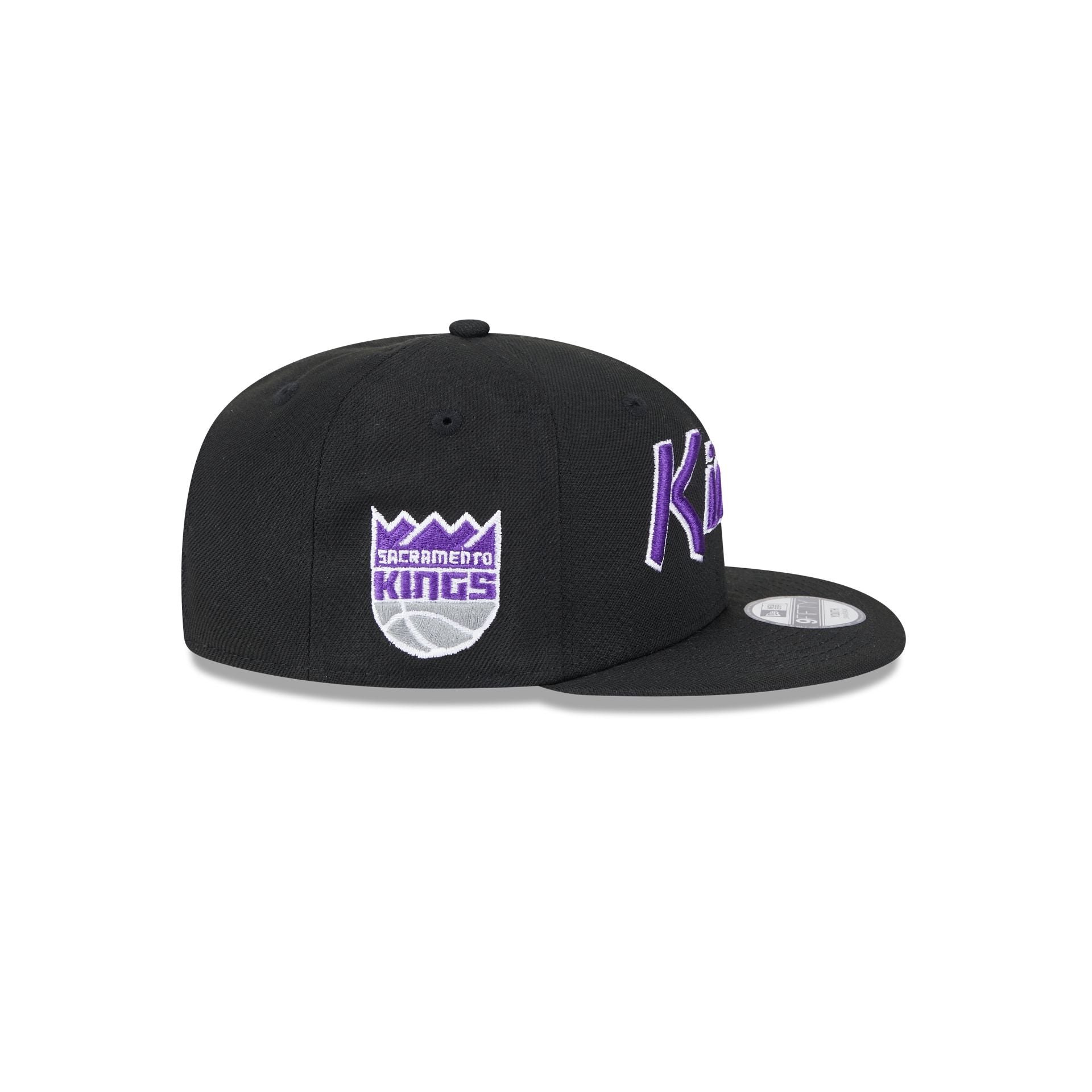 Sacramento Kings Script Kids 9FIFTY Snapback Hat - Image 4
