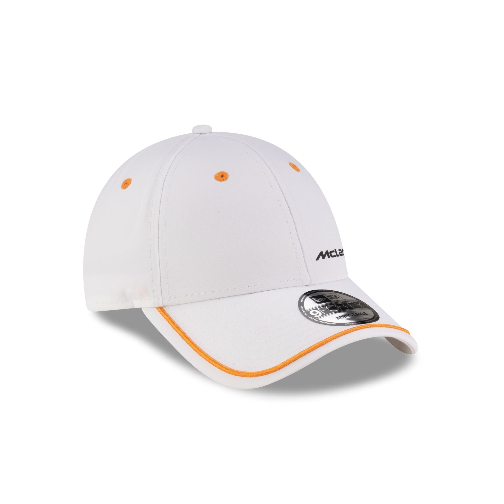 McLaren Automotive Contrast Piping White 9FORTY Adjustable Hat