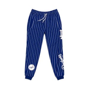 Los Angeles Dodgers Logo Select Pinstripe Jogger