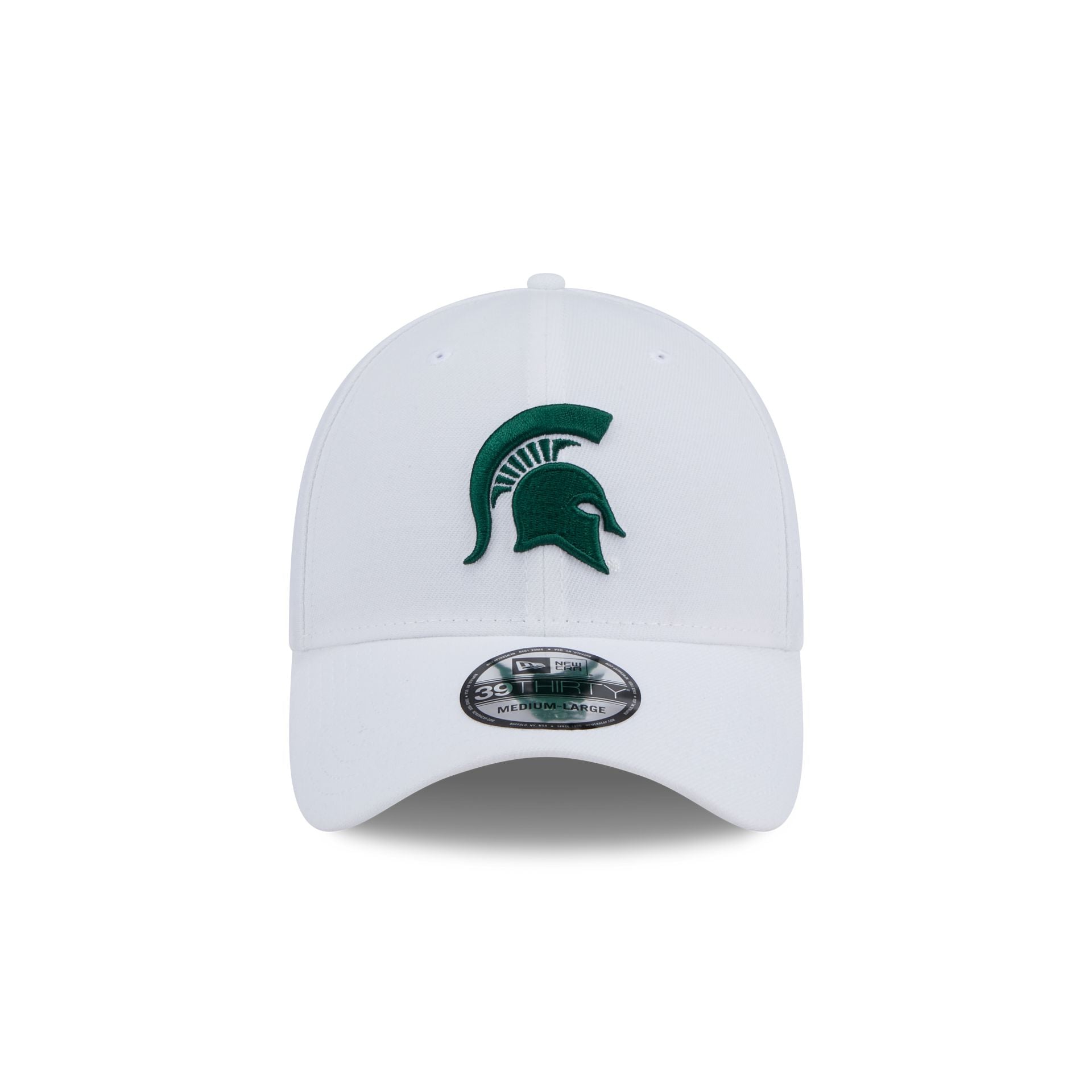 Michigan State Spartans Chrome 39THIRTY Stretch Fit Hat - Image 2