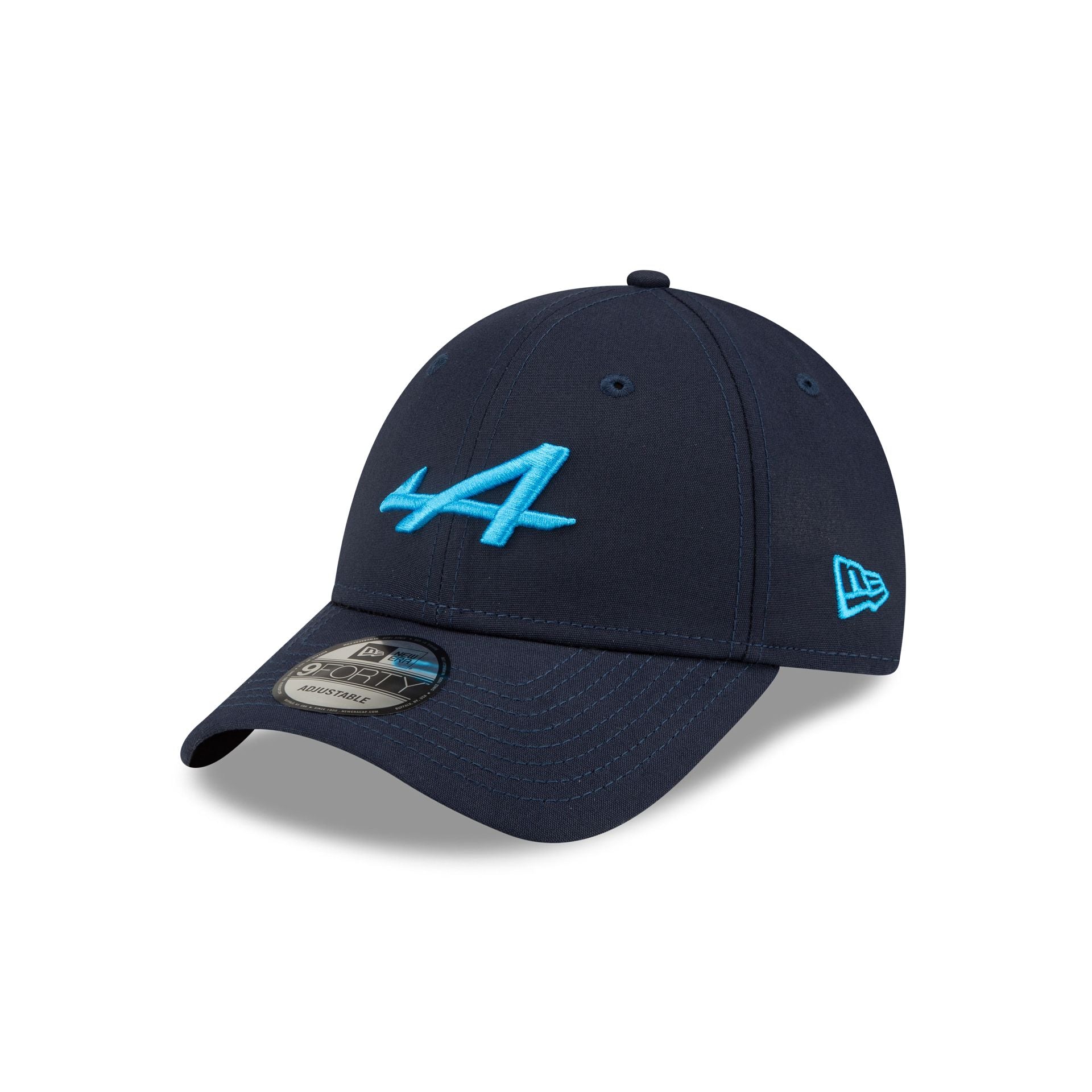 2024 Alpine F1 Repreve Navy 9FORTY Snapback Hat - Image 3