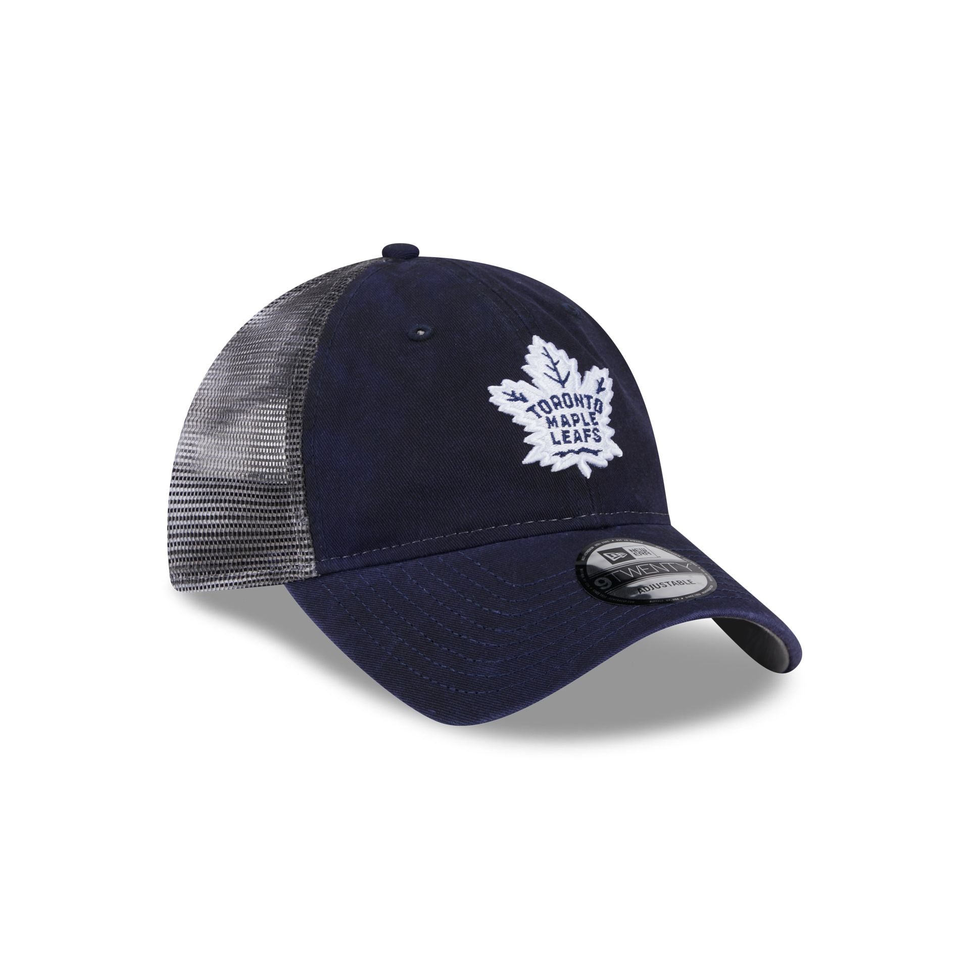 Toronto Maple Leafs Slick 9TWENTY Trucker Hat - Image 3
