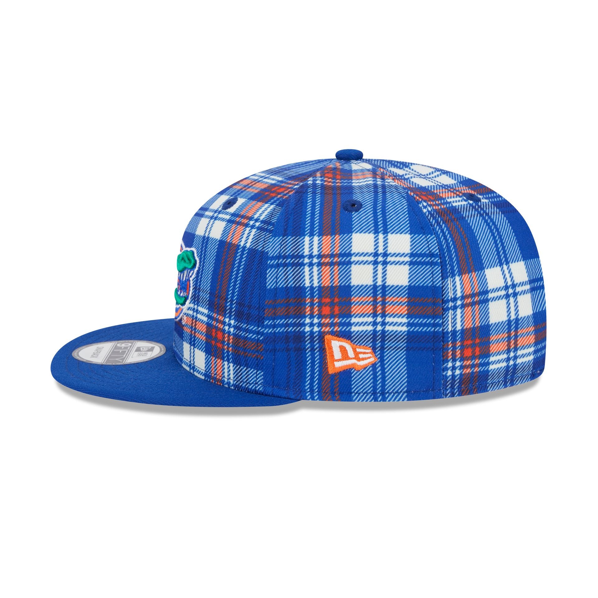 Florida Gators Plaid 9FIFTY Snapback Hat - Image 4
