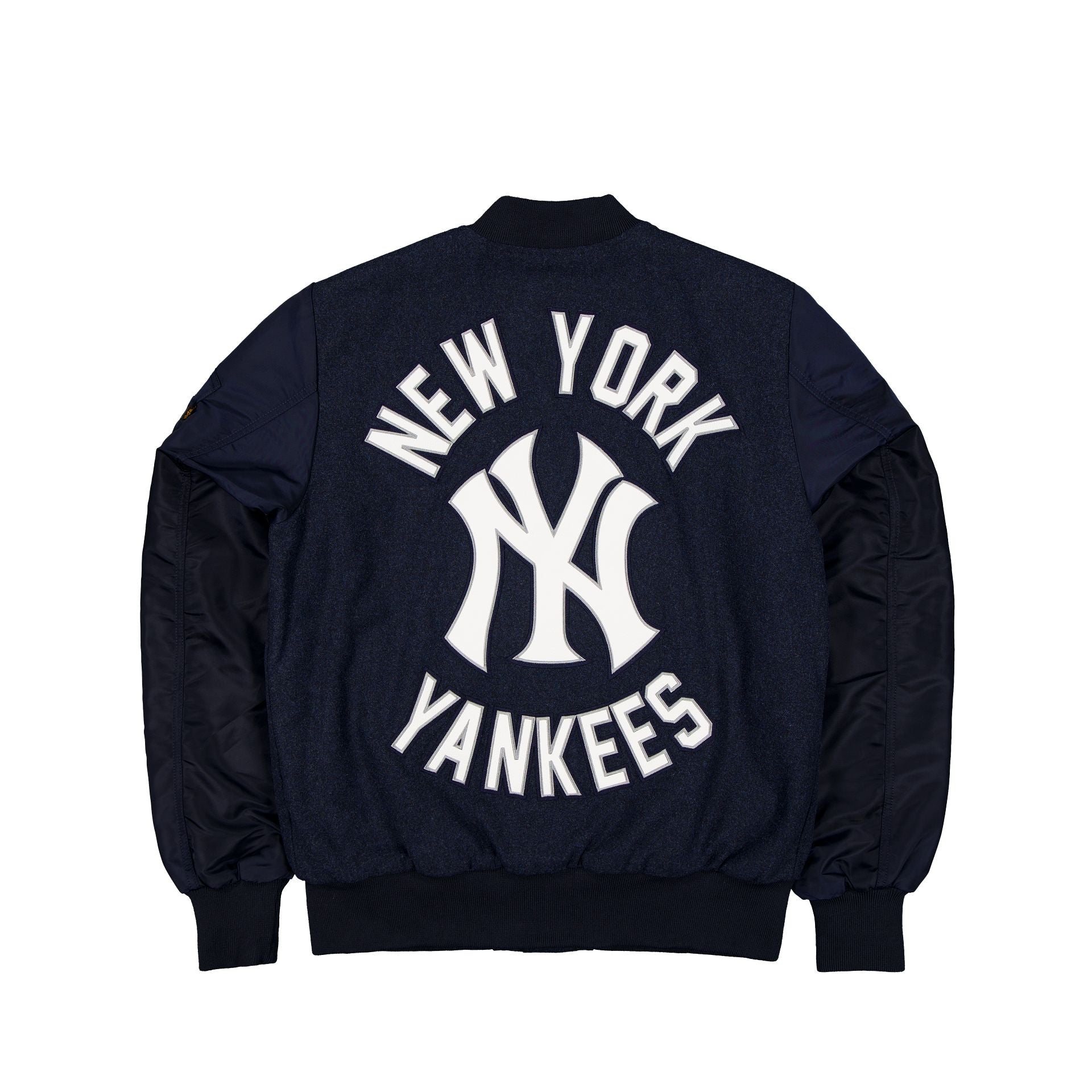 Alpha Industries x New York Yankees MA-1 Wool Varsity Jacket - Image 3