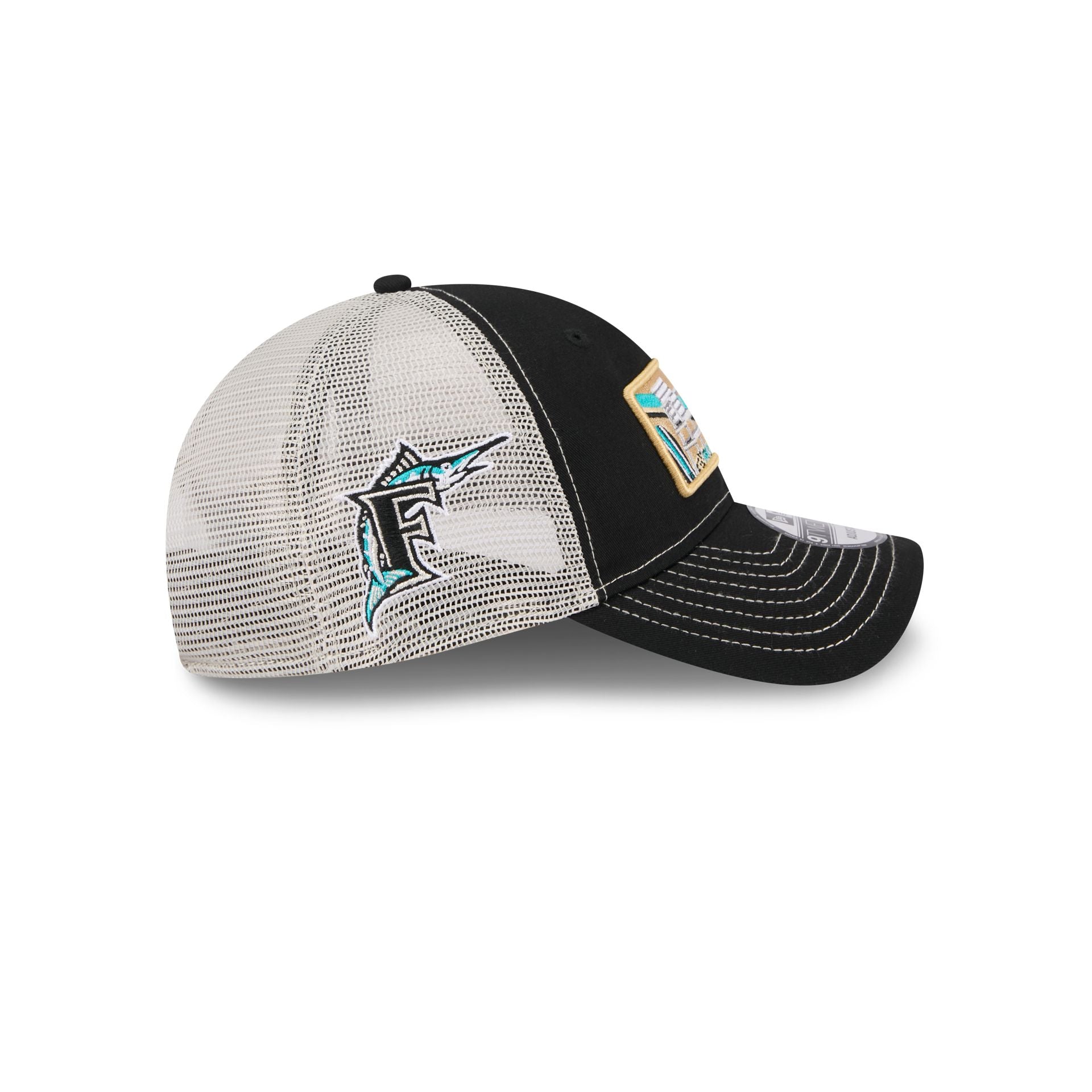 Miami Marlins State Souvenir 9TWENTY Trucker Hat - Image 4