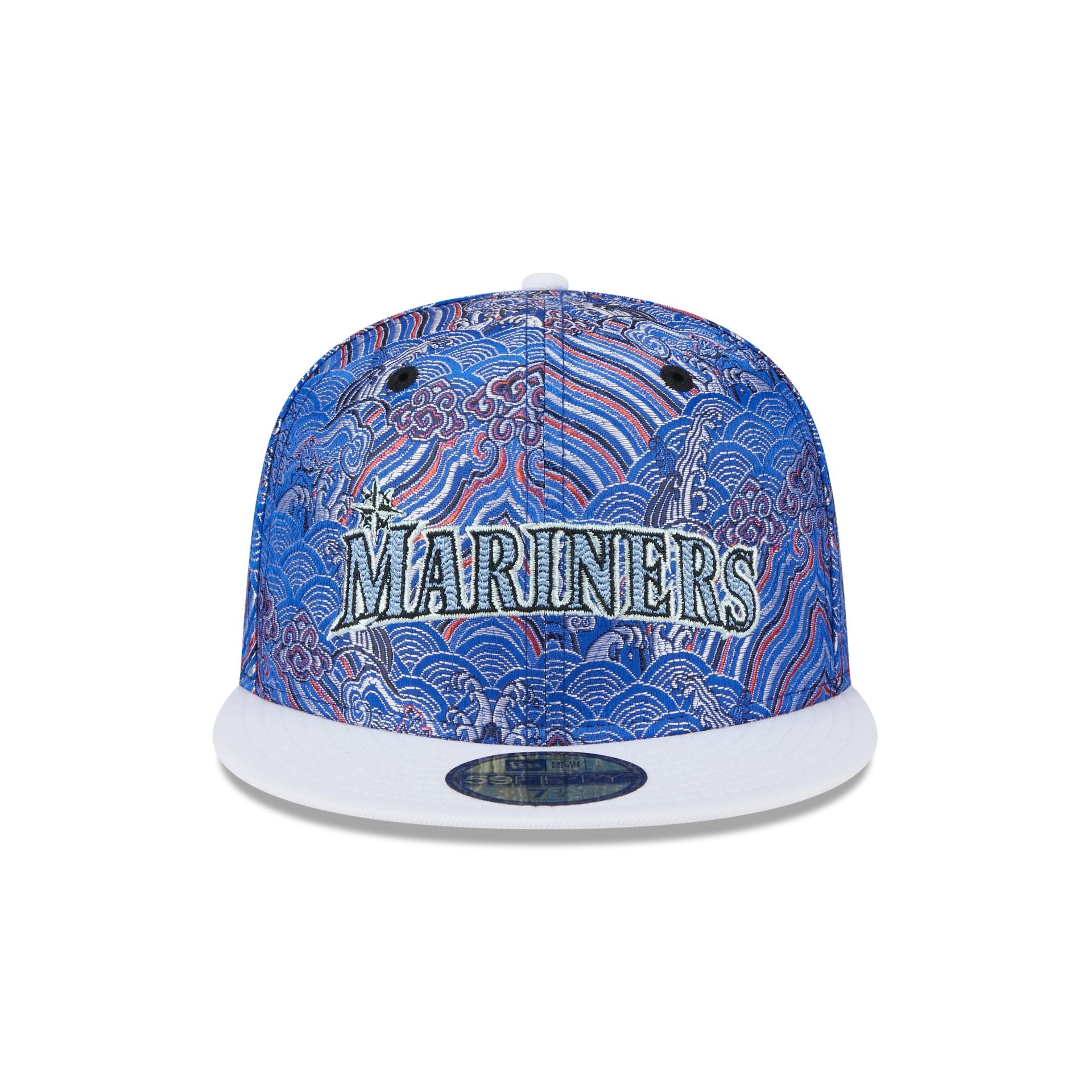 Seattle Mariners Wave Fill 59FIFTY Fitted Hat - Image 2