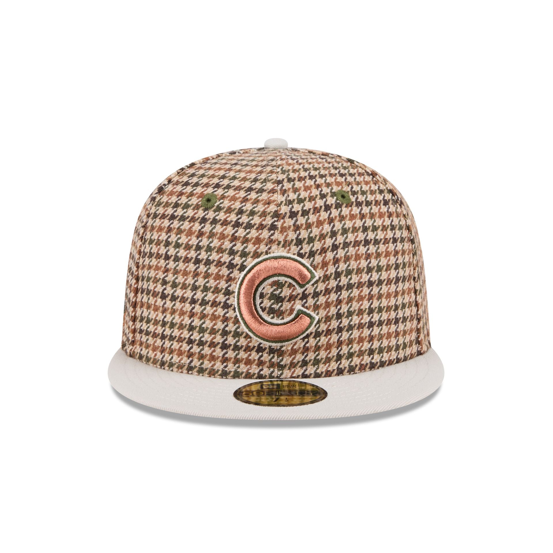 Chicago Cubs Houndstooth 59FIFTY Fitted Hat - Image 2
