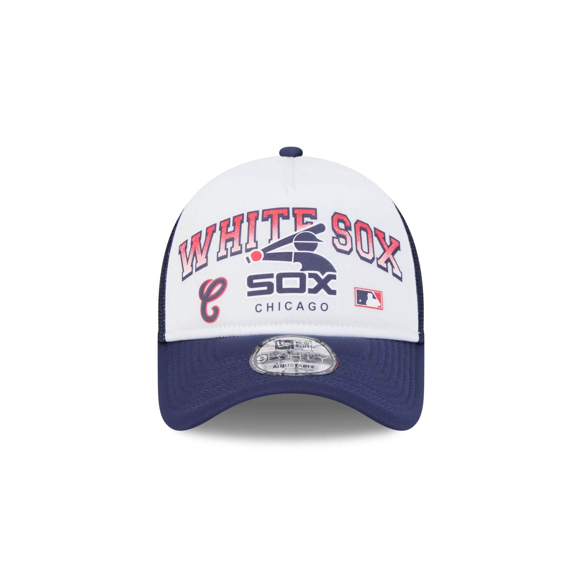 Chicago White Sox Sport Classics 9FORTY A-Frame Trucker Hat - Image 2