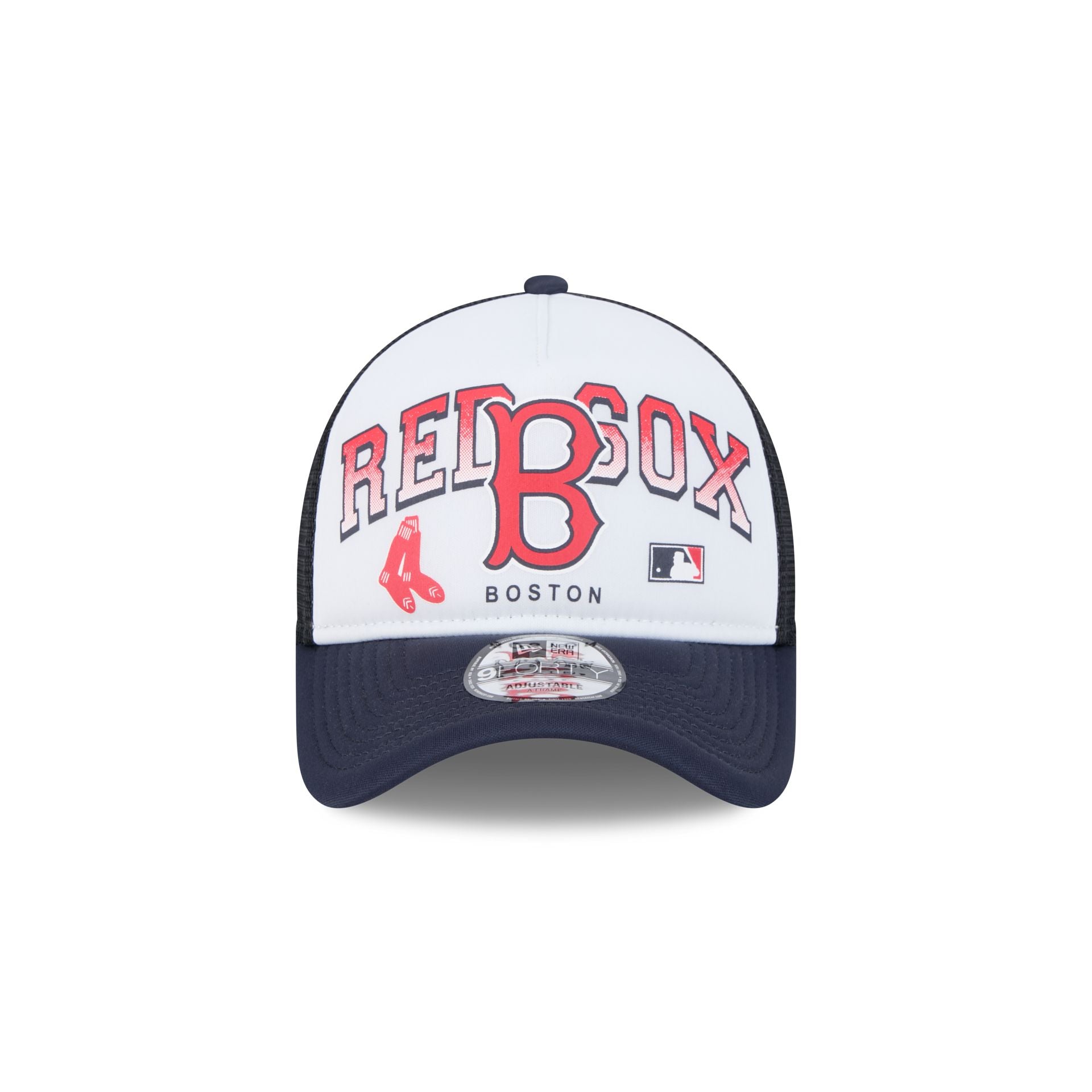 Boston Red Sox Sport Classics 9FORTY A-Frame Trucker Hat - Image 2