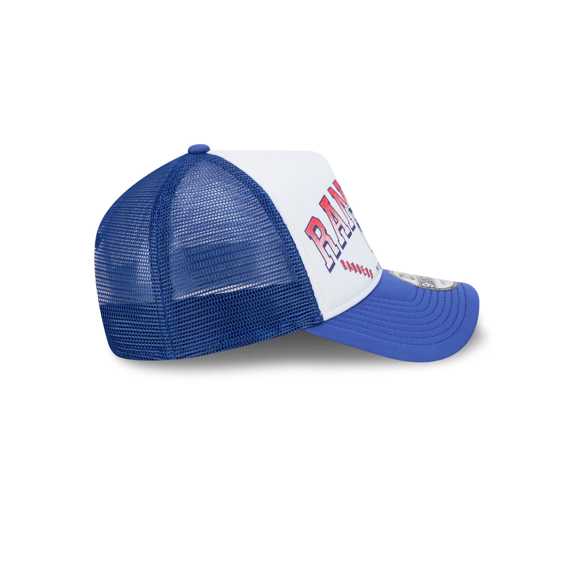 New York Rangers Sport Classics 9FORTY A-Frame Trucker Hat - Image 5