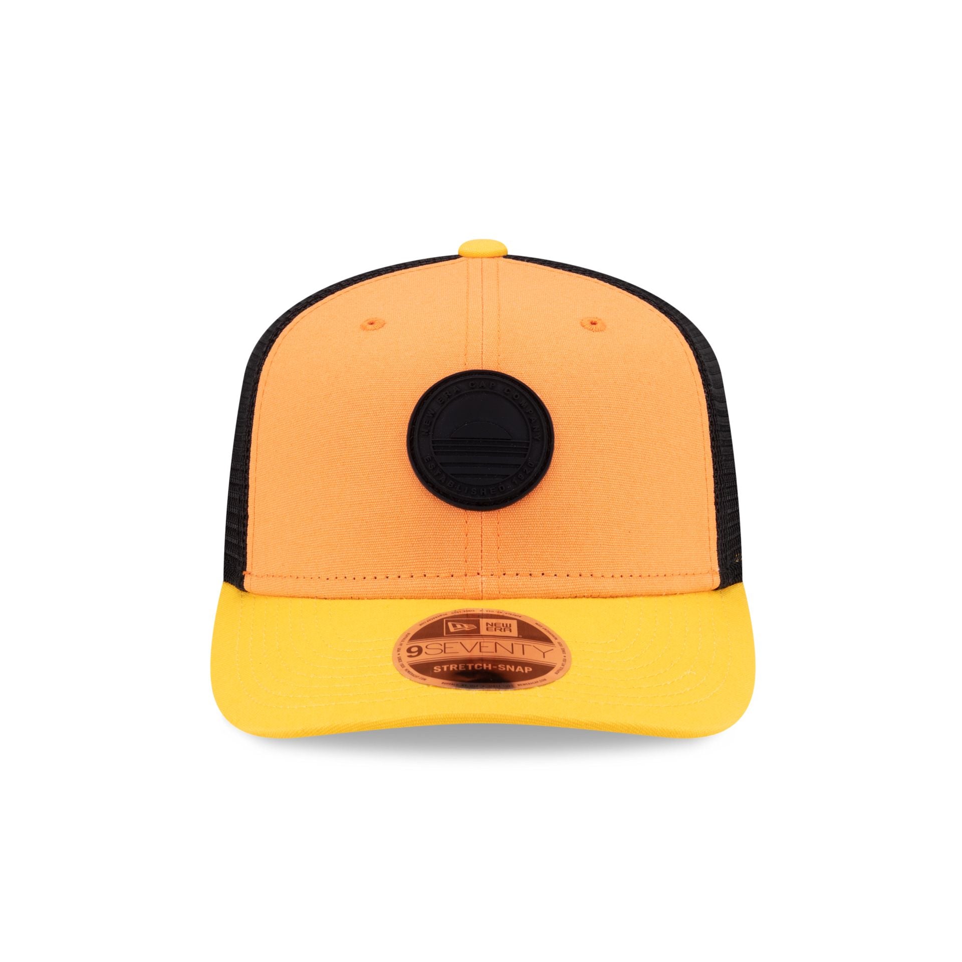 New Era Cap Orange 9SEVENTY Trucker Hat - Image 2
