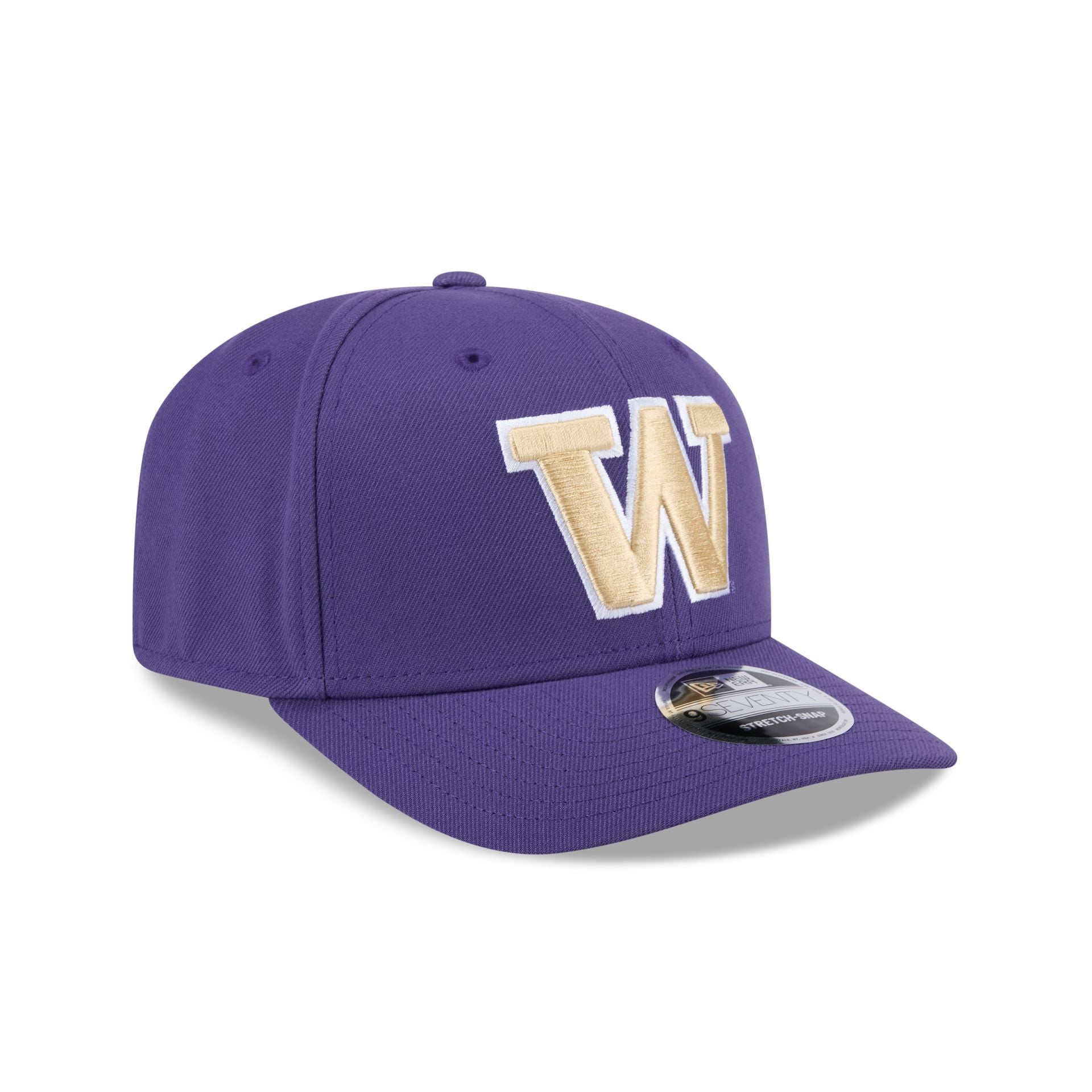 Washington Huskies Team 9SEVENTY Stretch-Snap Hat - Image 3