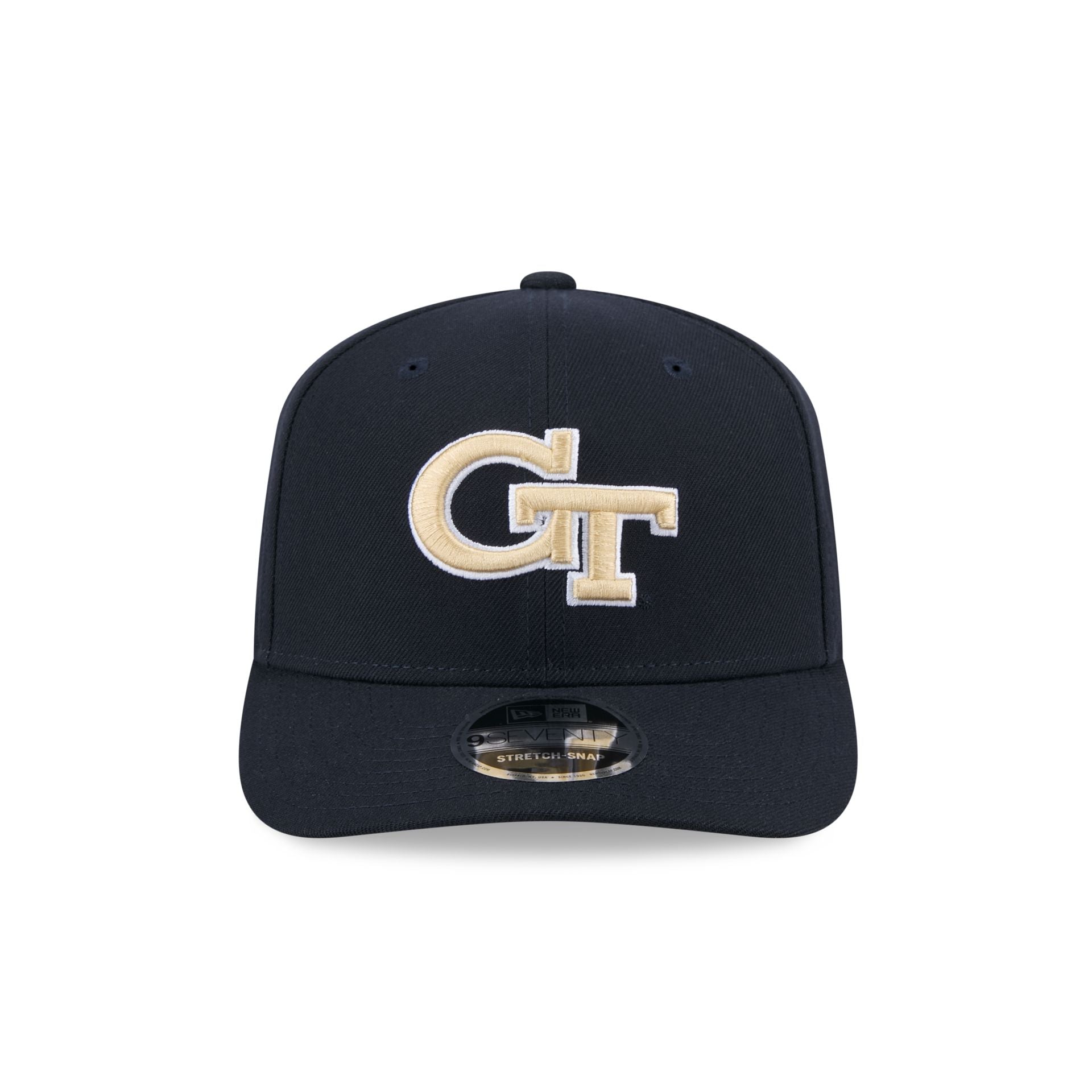 Georgia Tech Yellow Jackets Basic 9SEVENTY Stretch-Snap Hat - Image 2