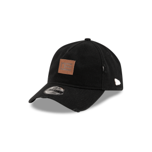 Forge Leather Patch Black 9FORTY A-Frame Adjustable Hat
