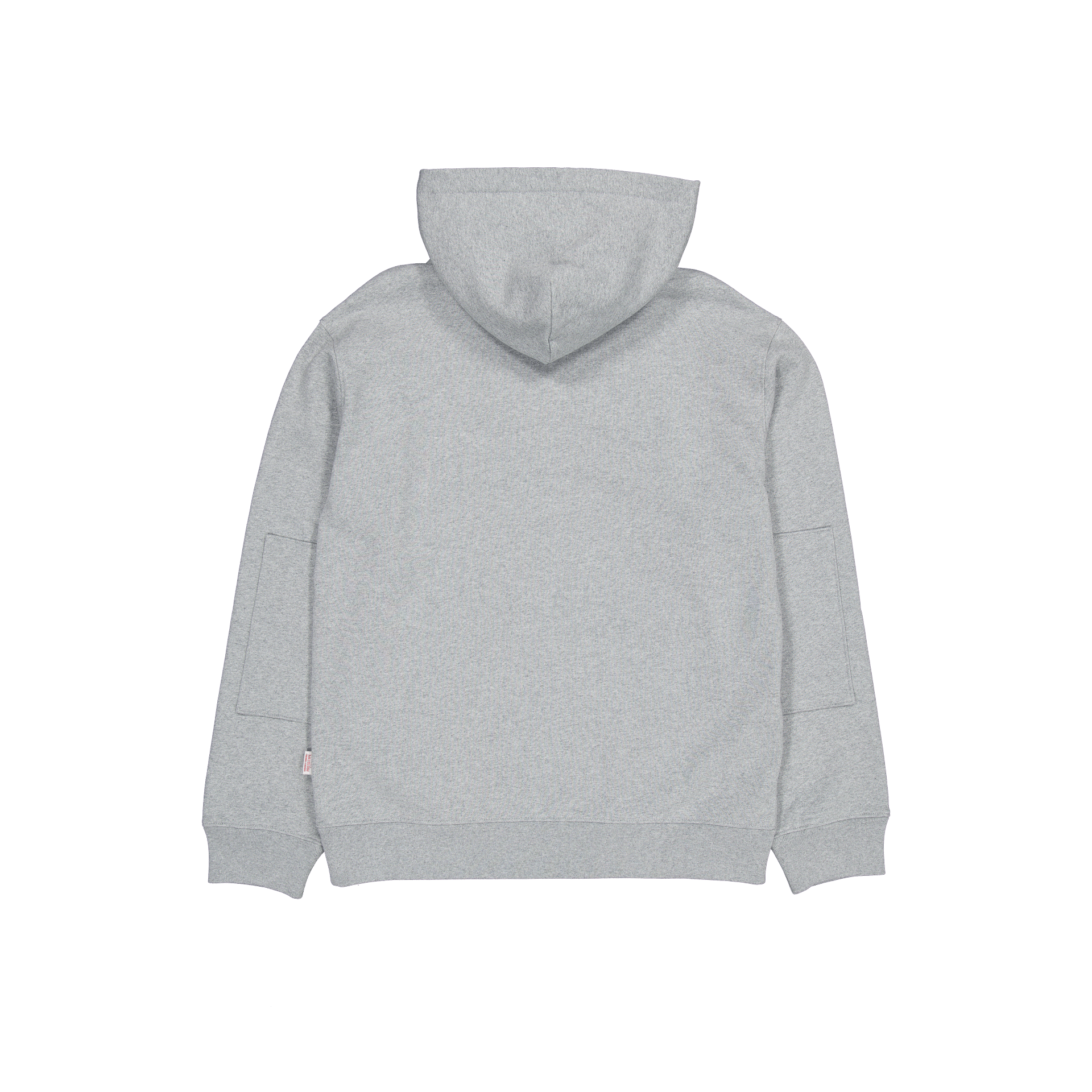 Amherst Corporal Heather Gray Snap Hoodie - Image 3