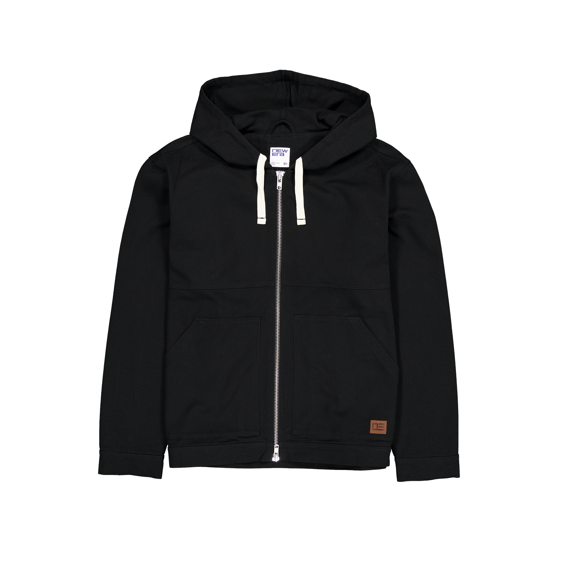 Forge Black Hooded Work Jacket - Image 2