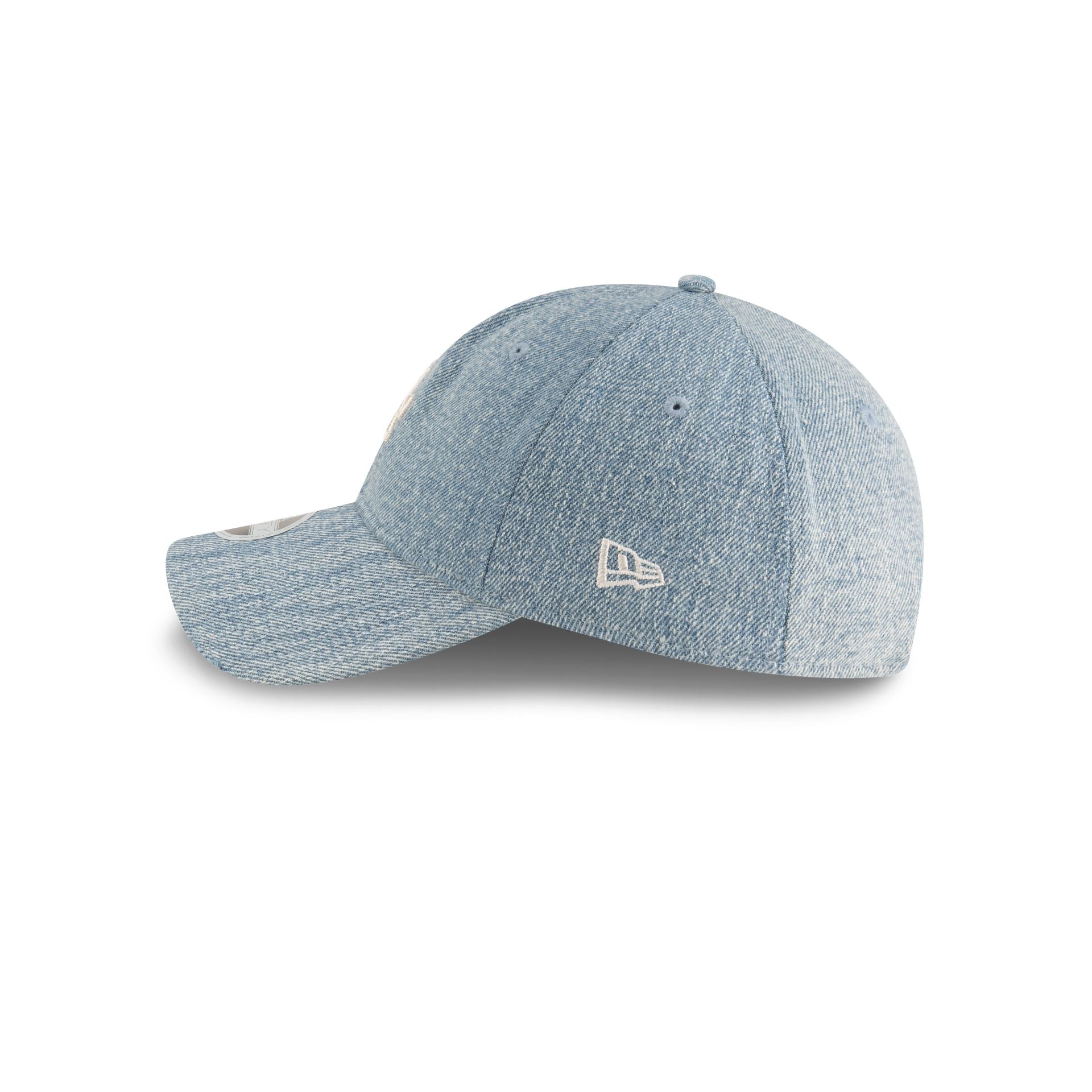 Los Angeles Dodgers Women's Acid Denim 9TWENTY Adjustable Hat - Image 4