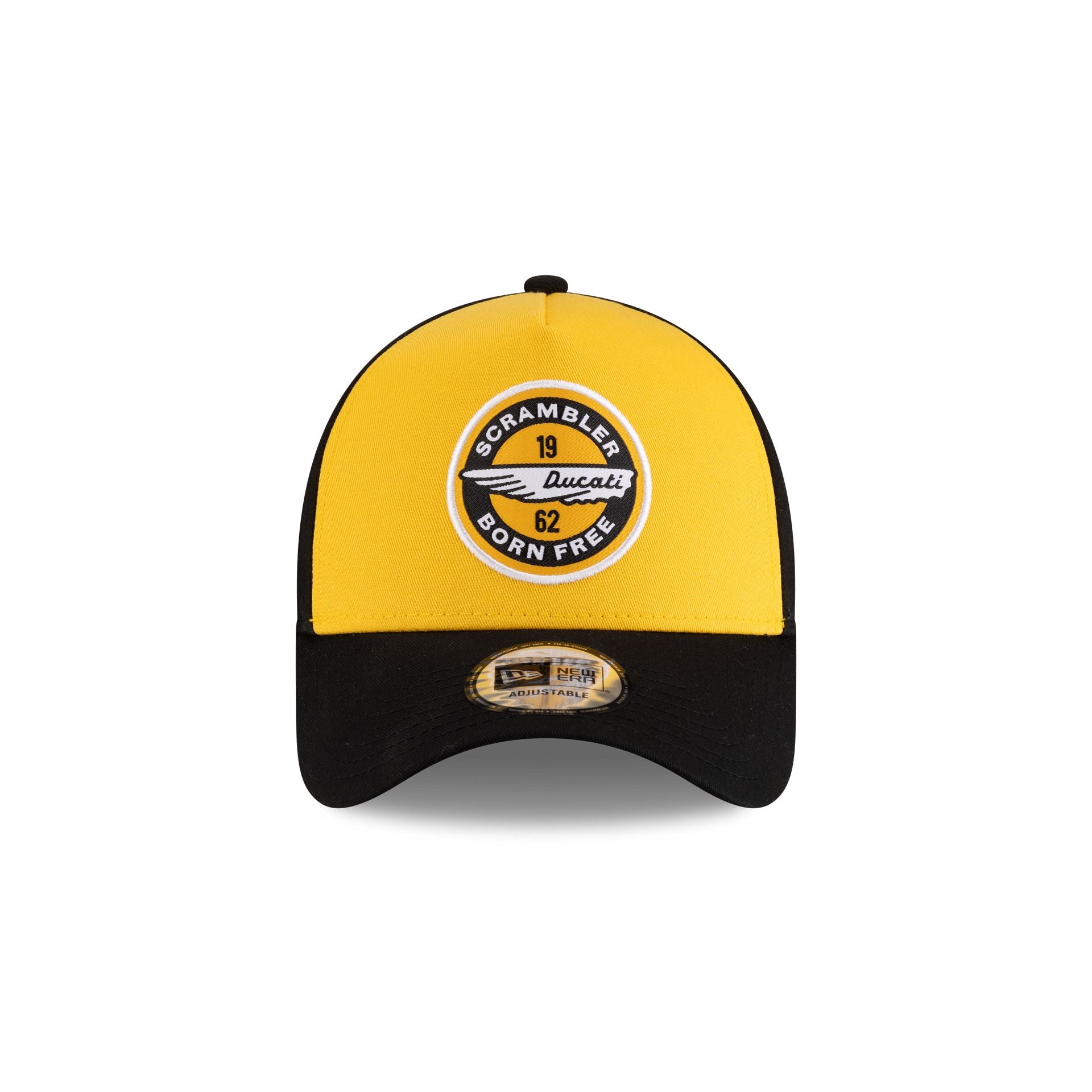 Ducati Lenovo Team MotoGP Yellow 9FORTY A-Frame Trucker Hat - Image 2