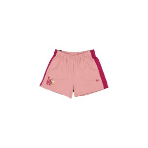Los Angeles Dodgers Women's High Waisted Cosmetic Pink Floral Shorts