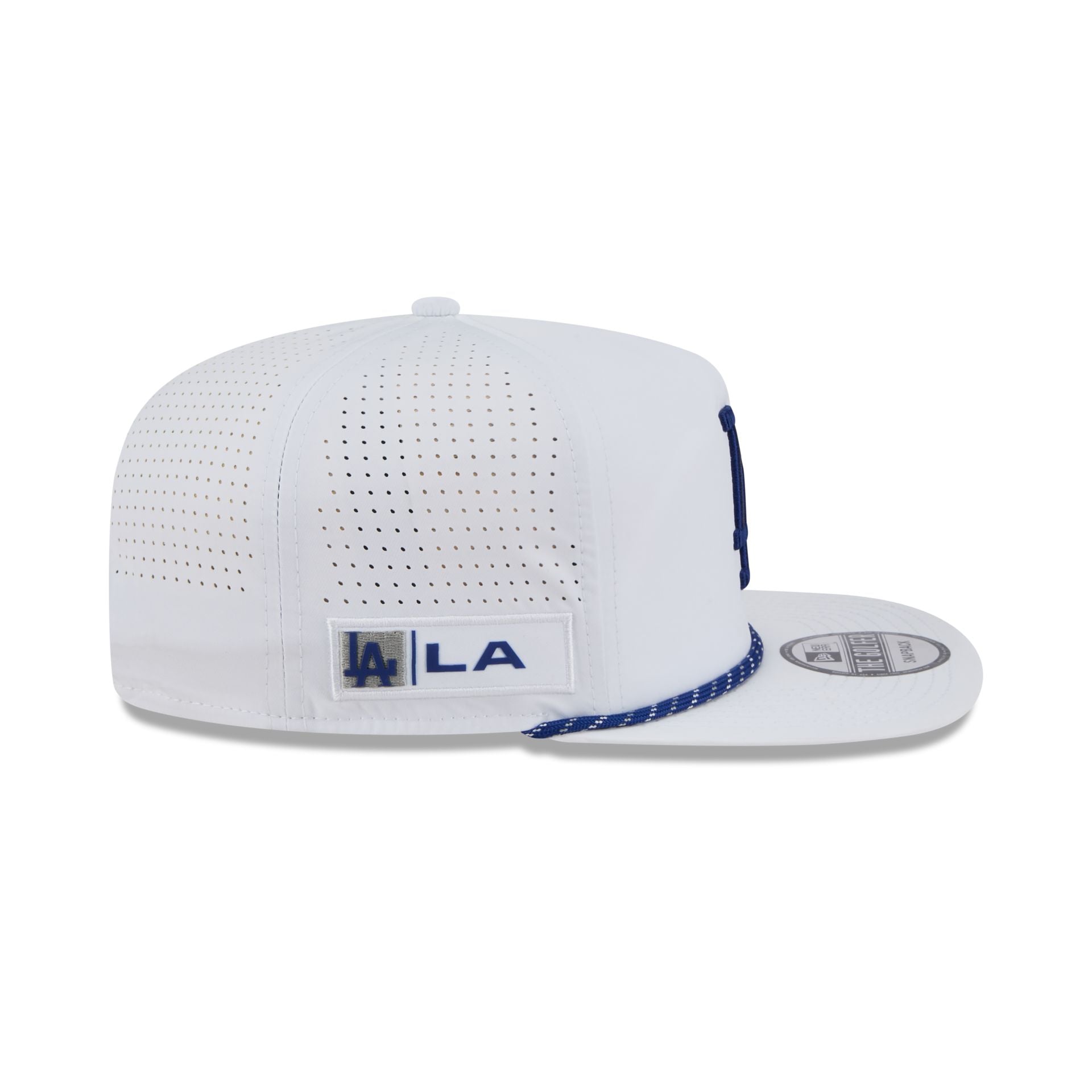 Los Angeles Dodgers Optic White Performance Rope Golfer Hat - Image 5
