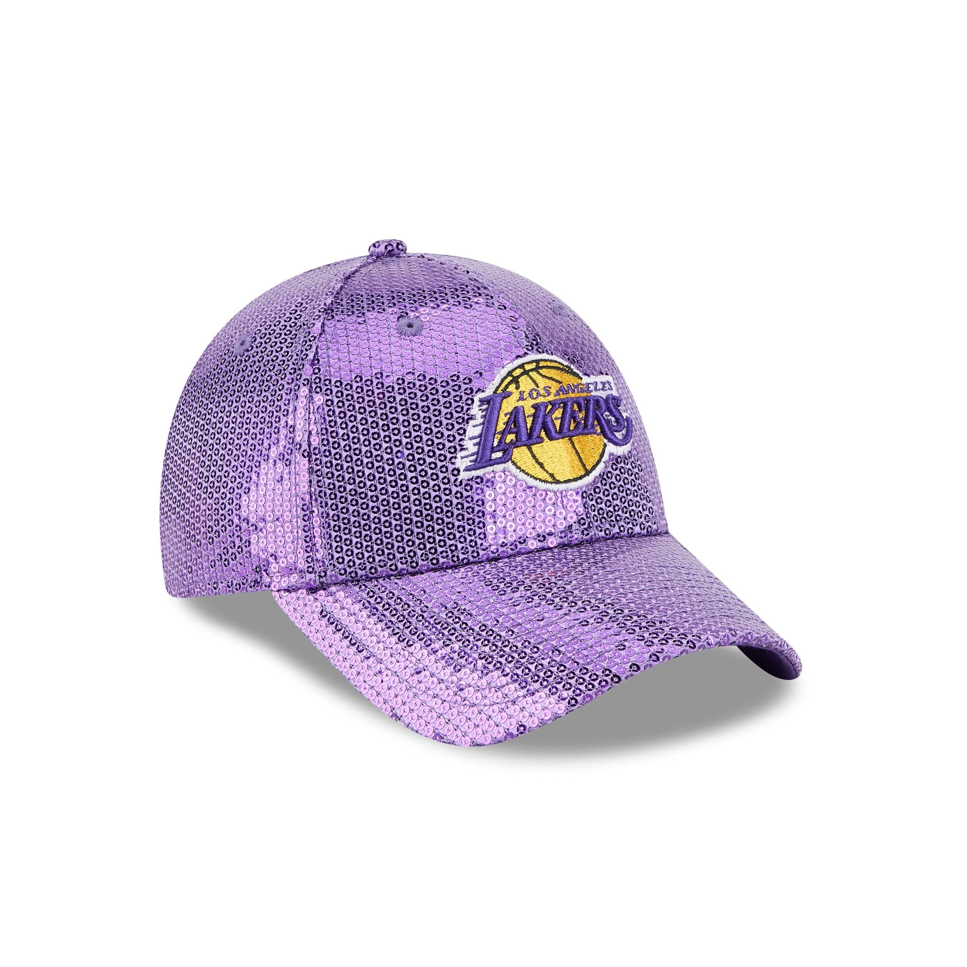 Los Angeles Lakers Sequin Women's 9FORTY Adjustable Hat - Image 3