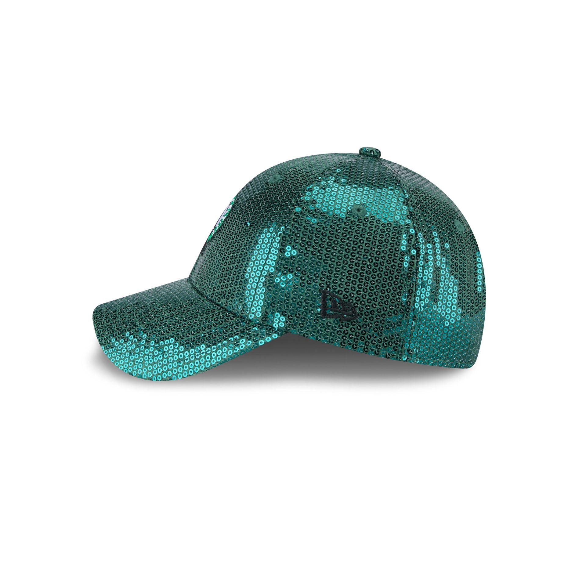 Boston Celtics Sequin Women's 9FORTY Adjustable Hat - Image 4