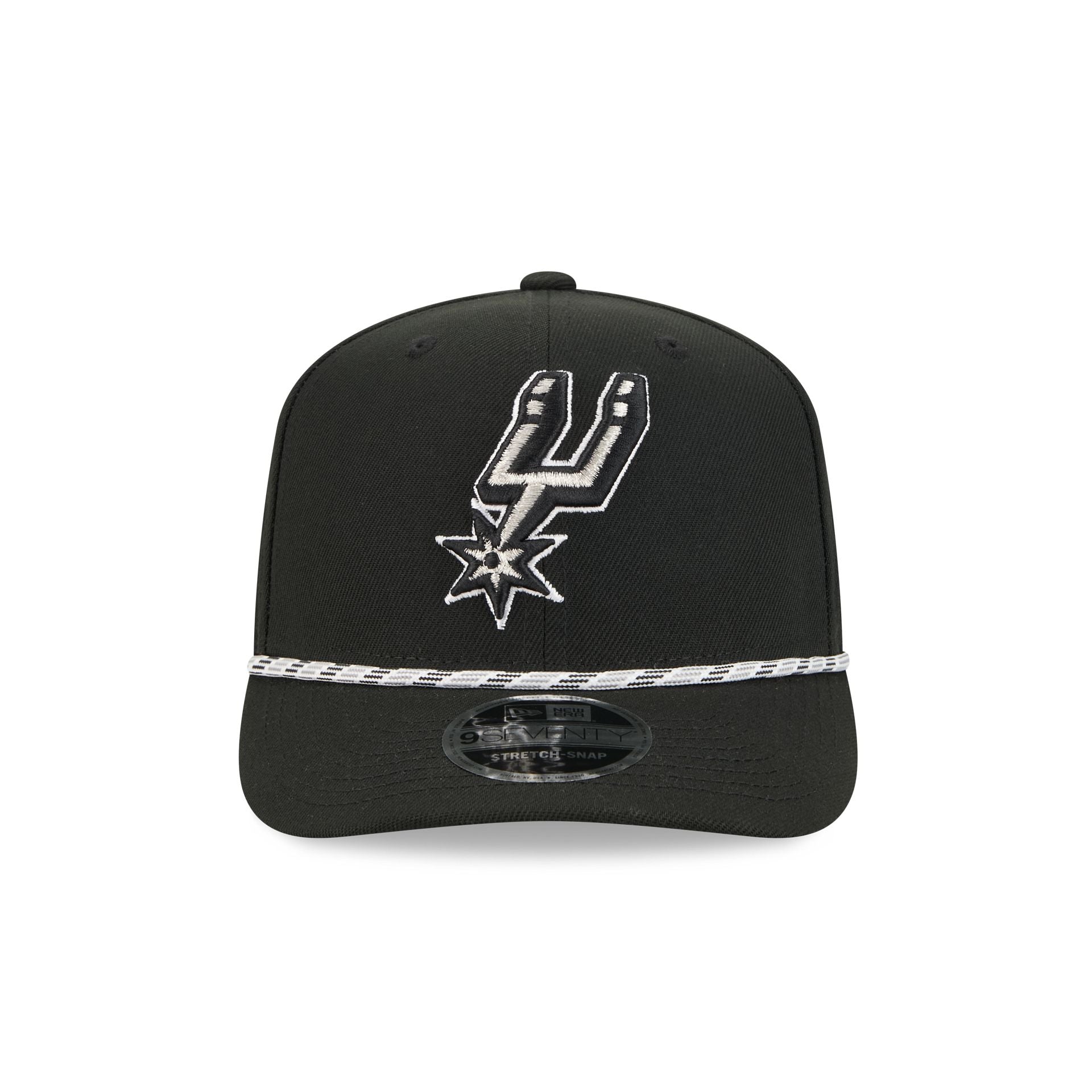 San Antonio Spurs Multicolor Rope 9SEVENTY Stretch-Snap Hat - Image 2