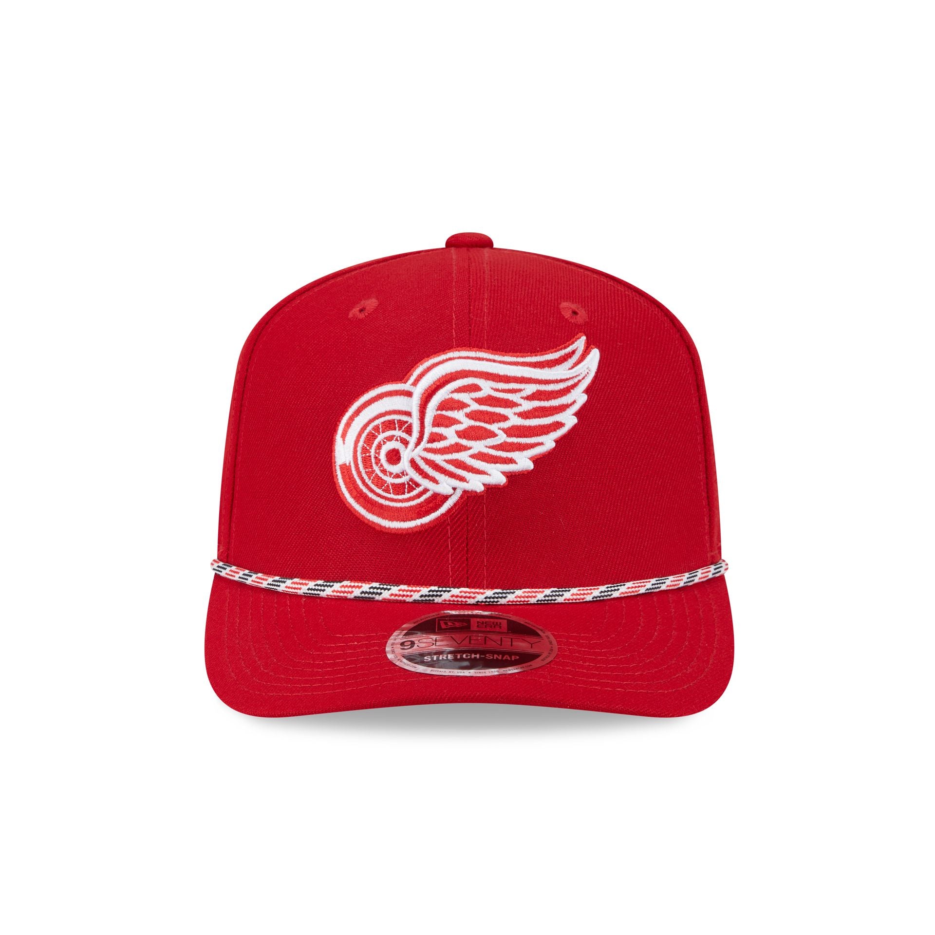 Detroit Red Wings Multi Rope 9SEVENTY Stretch-Snap Hat - Image 2