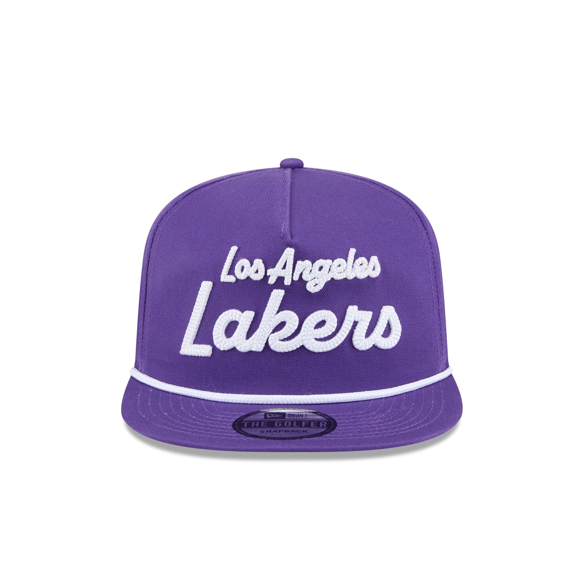 Los Angeles Lakers Team Text Golfer Hat - Image 2