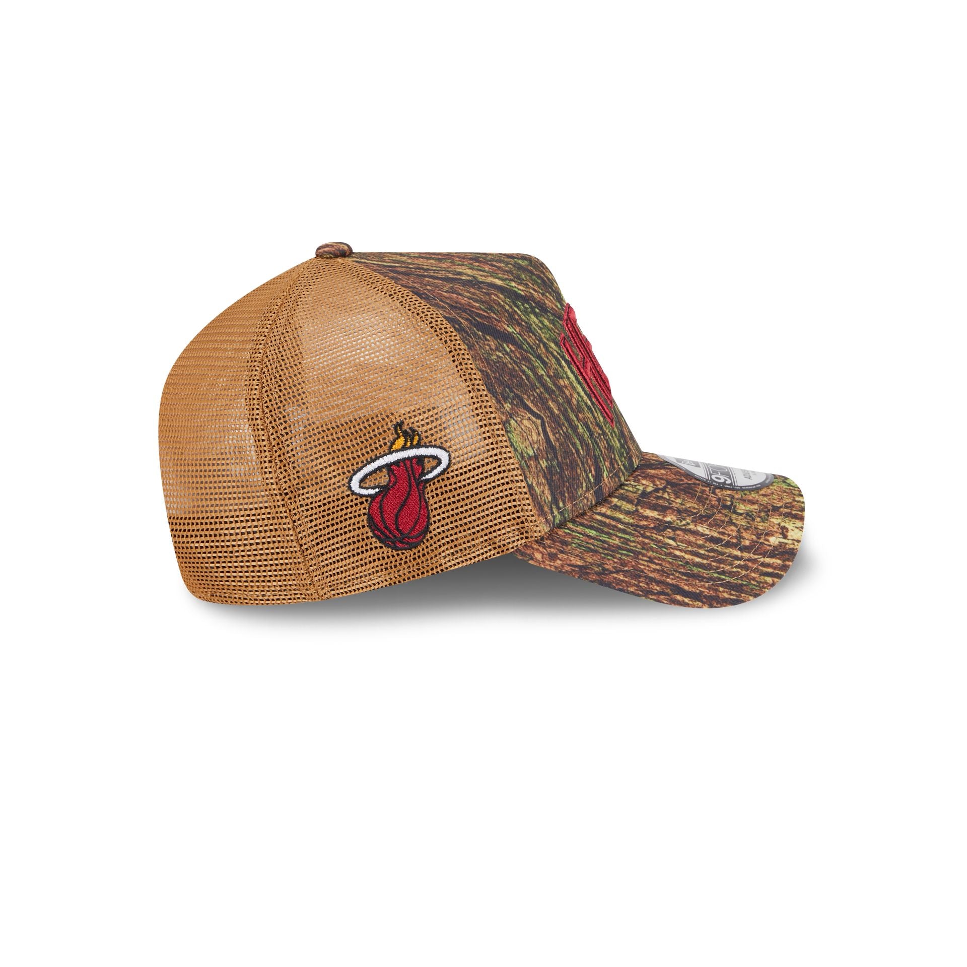 Miami Heat 2025 All-Star Game Fan Pack Grove 9FORTY A-Frame Trucker Hat - Image 4
