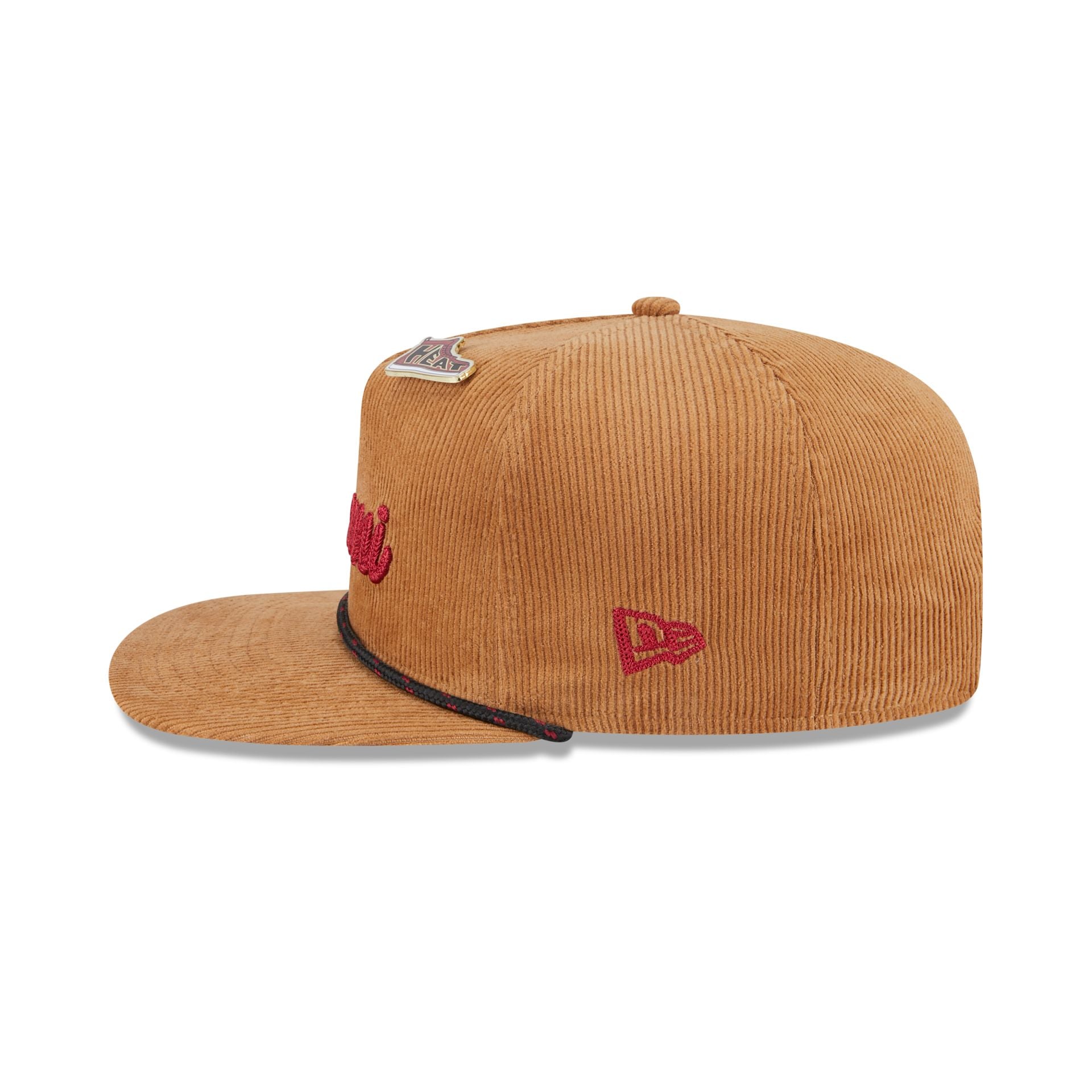Miami Heat 2025 All-Star Game Fan Pack Corduroy Golfer Hat - Image 4